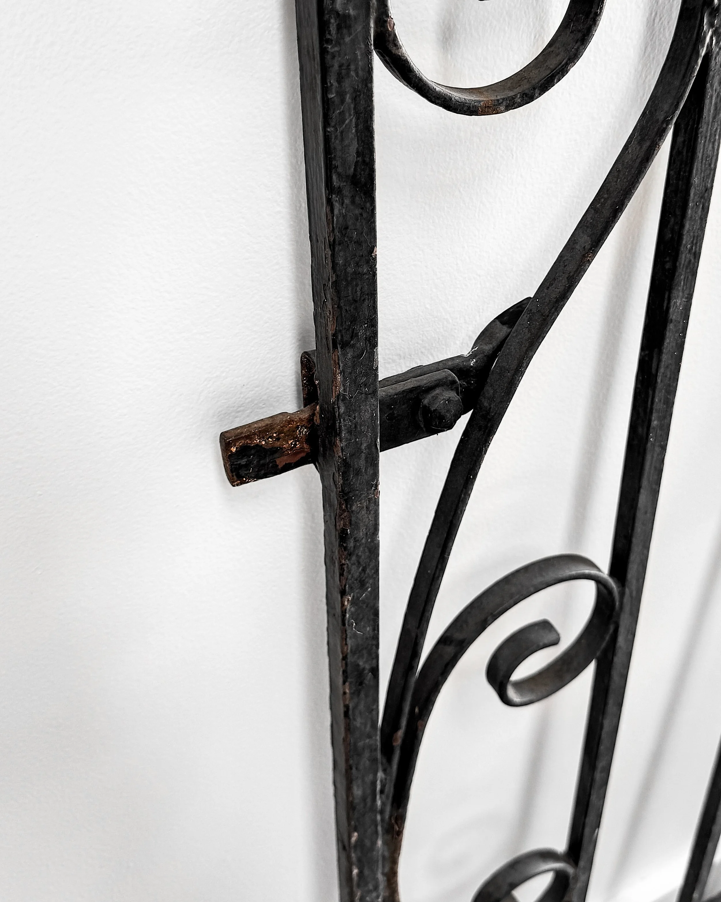 Early 20th Century Wrought Iron English Garden Gate