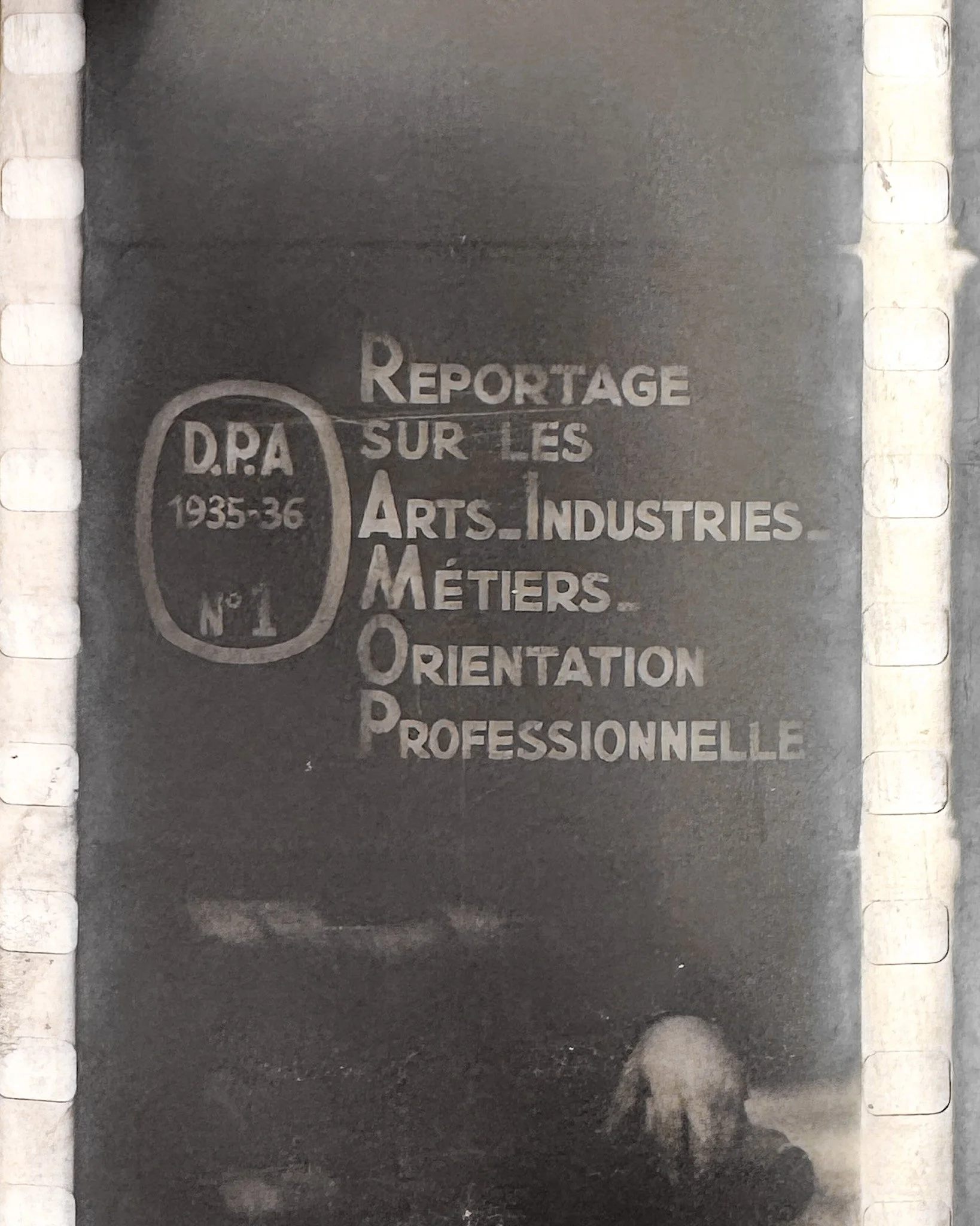 Interwar French Educational Celluloid Film Reels