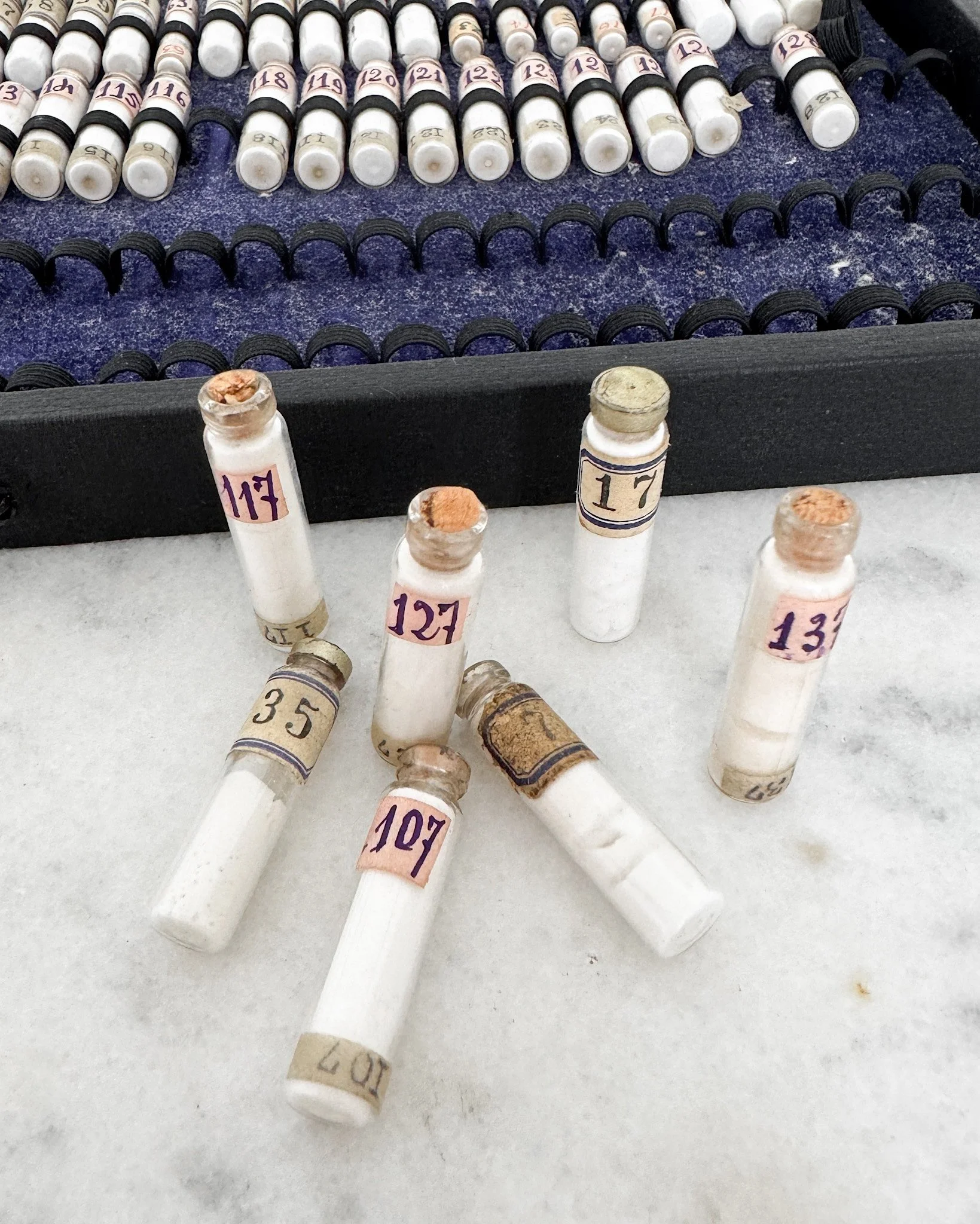 Antique French Homeopathic Set