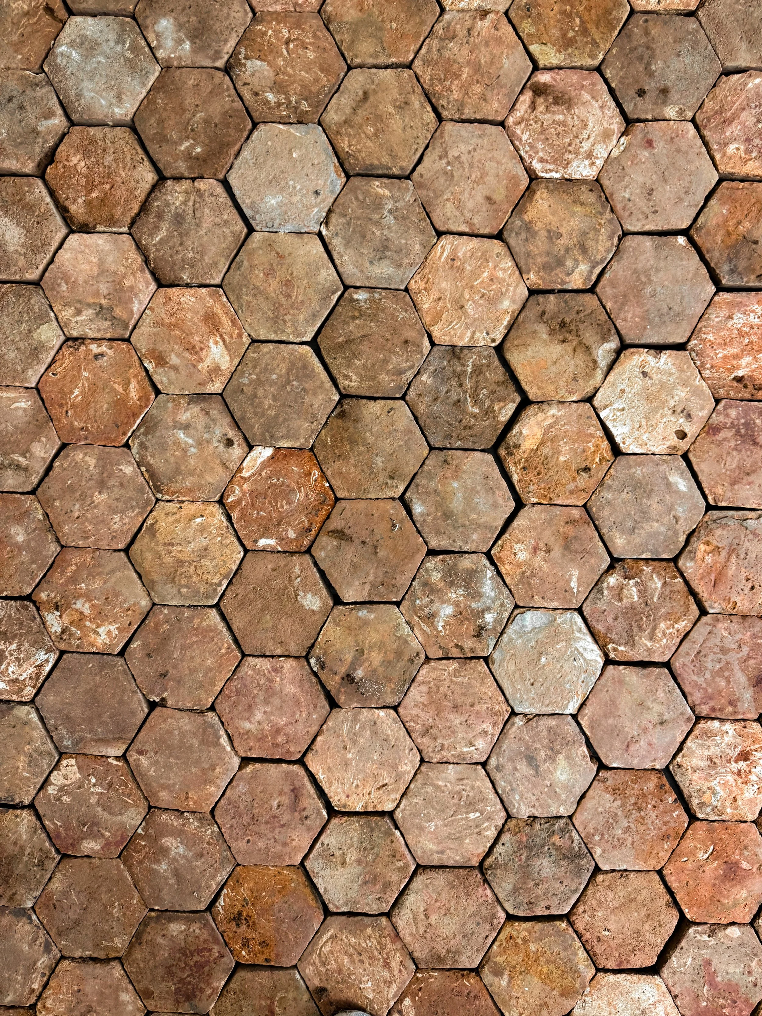 Reclaimed French Terracotta Tiles, 108 SF