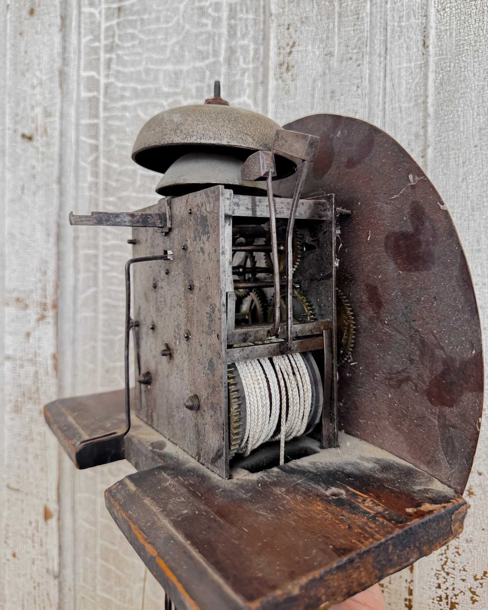 19th Century Swedish Mora Clock with Tall Crown