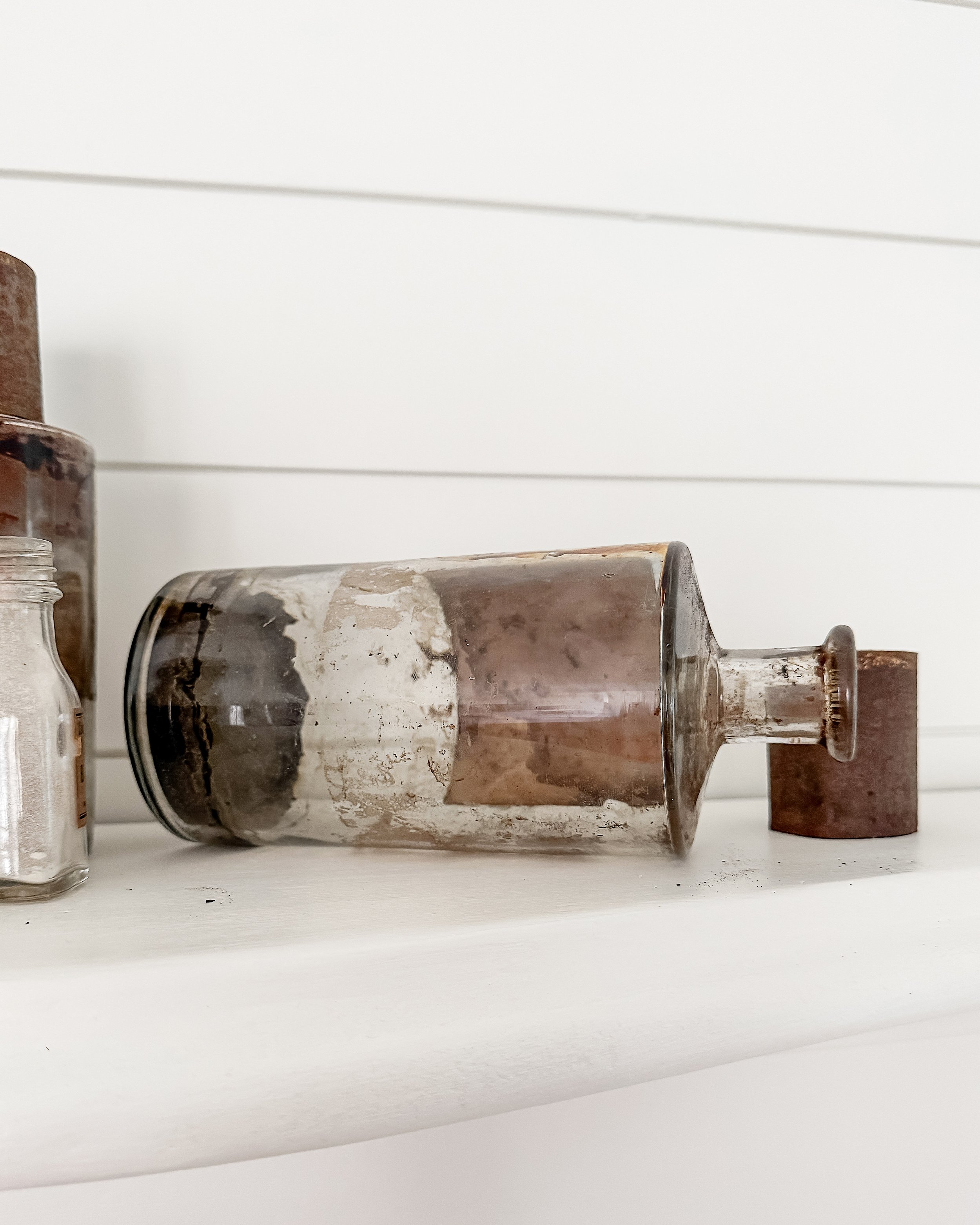 Antique French Apothecary Bottles