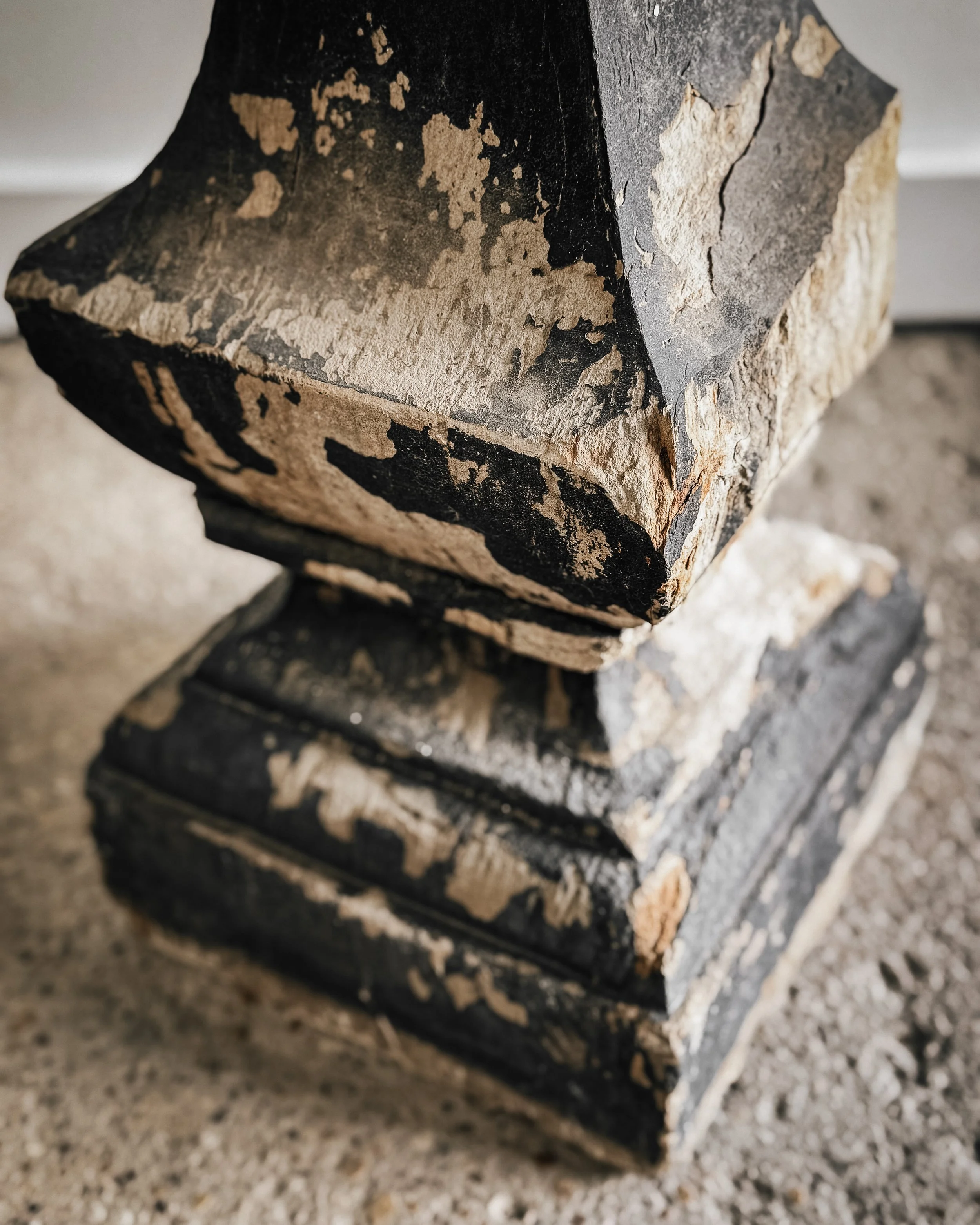 Hand-carved 18th Century Welsh Stone Balustrades