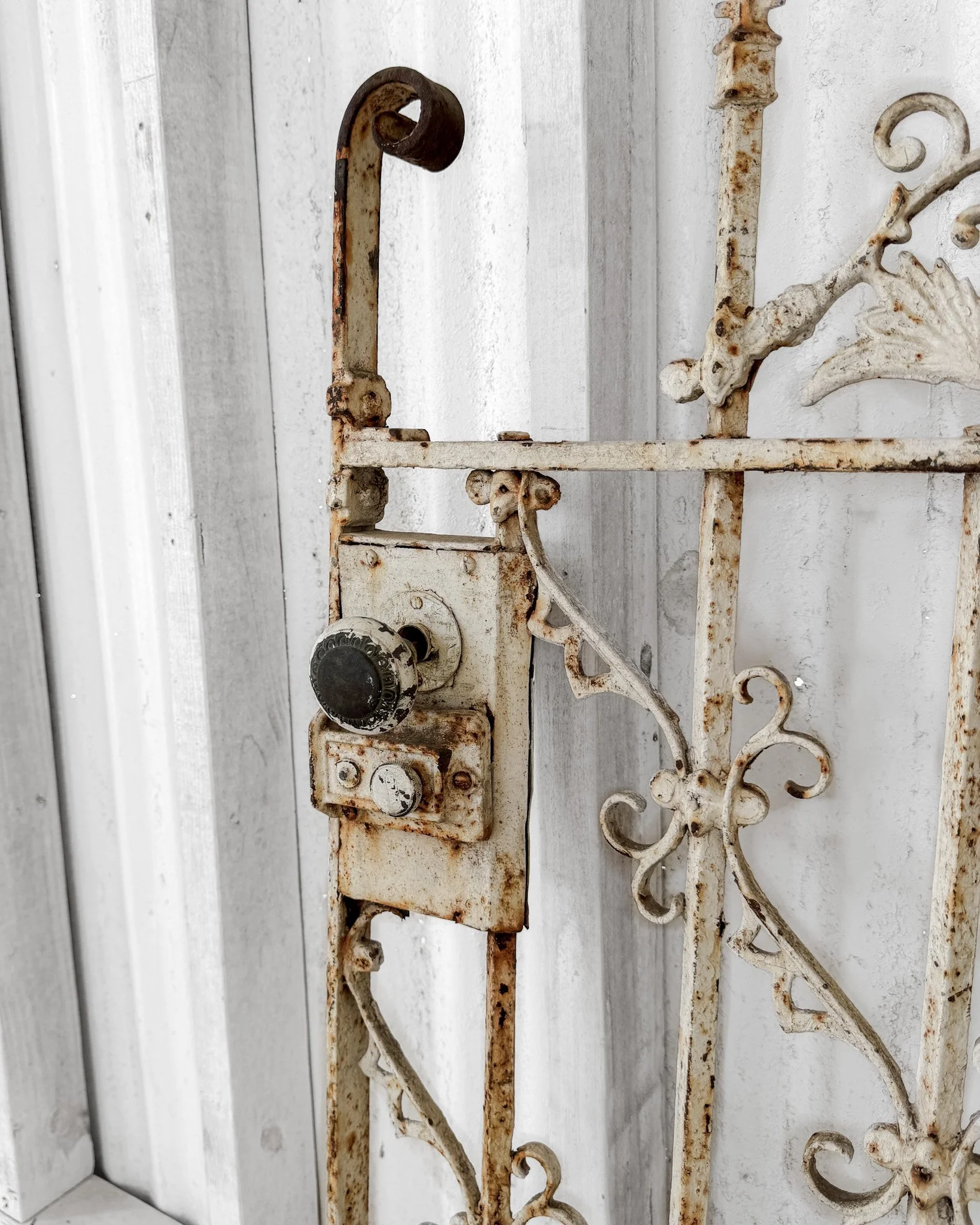 Decorative 19th Century Cast Iron Garden Gate
