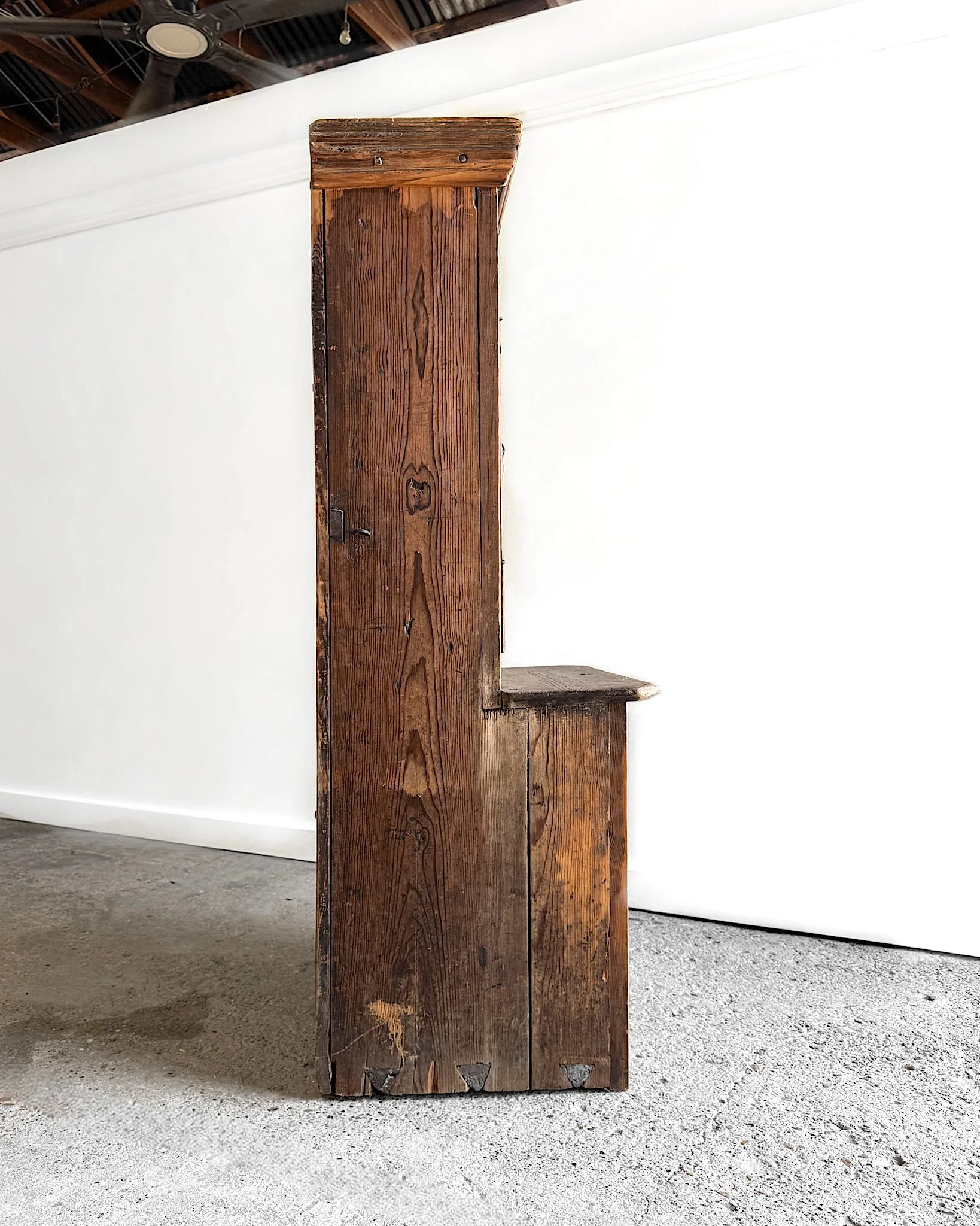 17th Century Petite Swedish Stepback Cupboard