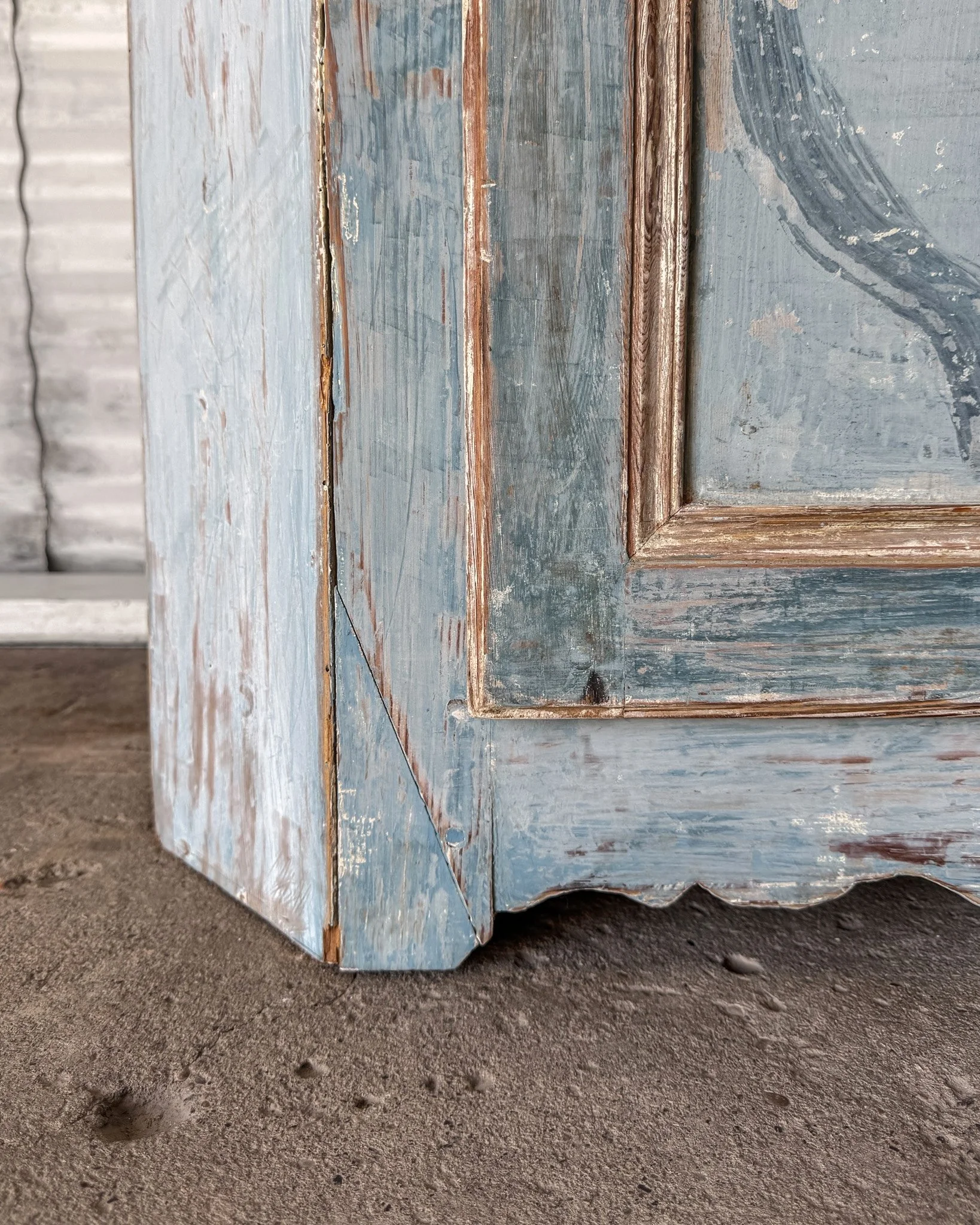 19th Swedish Single Door Cupboard