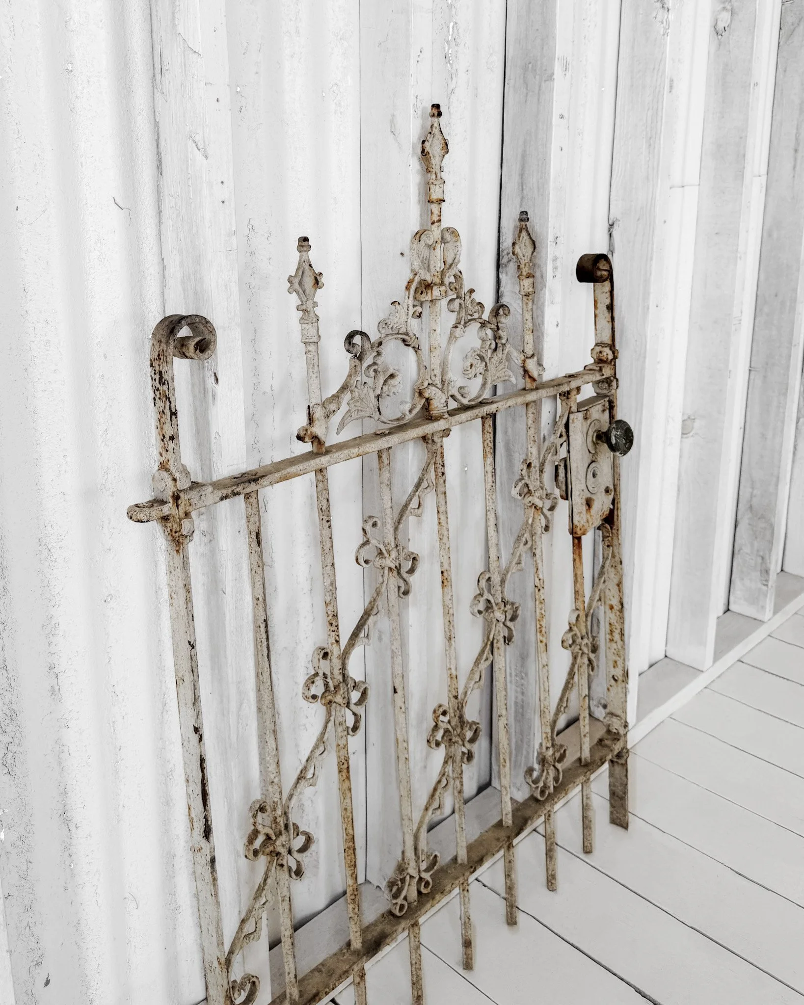 Decorative 19th Century Cast Iron Garden Gate