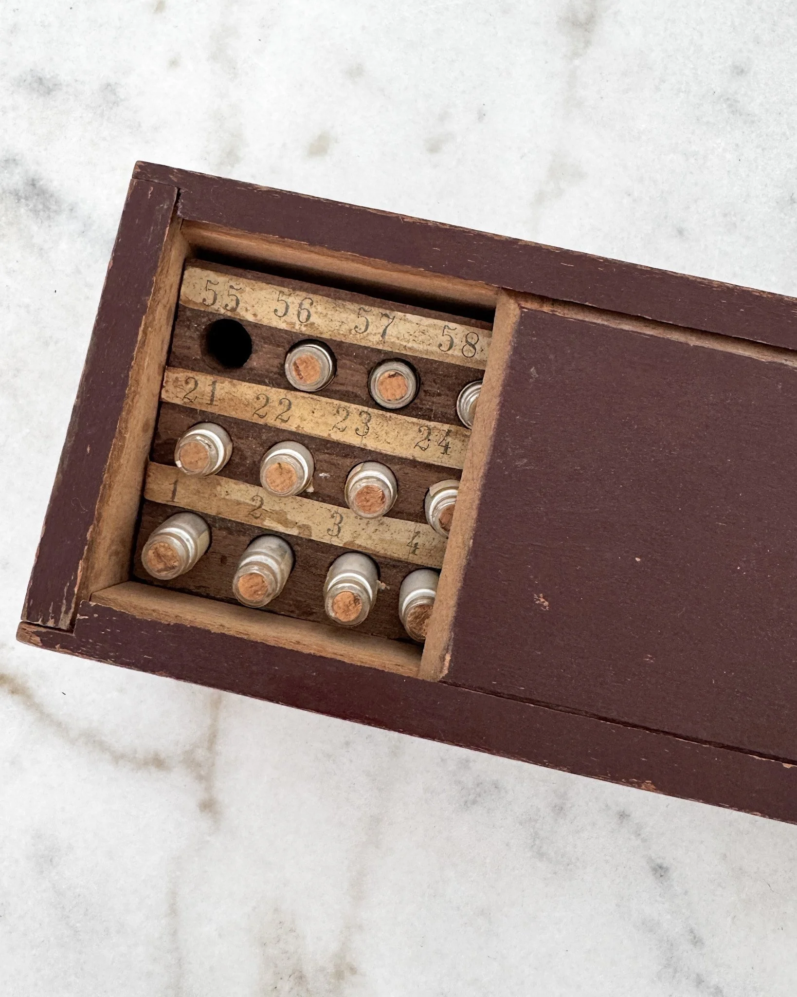 Antique French Homeopathic Pharmacy Compounding Set