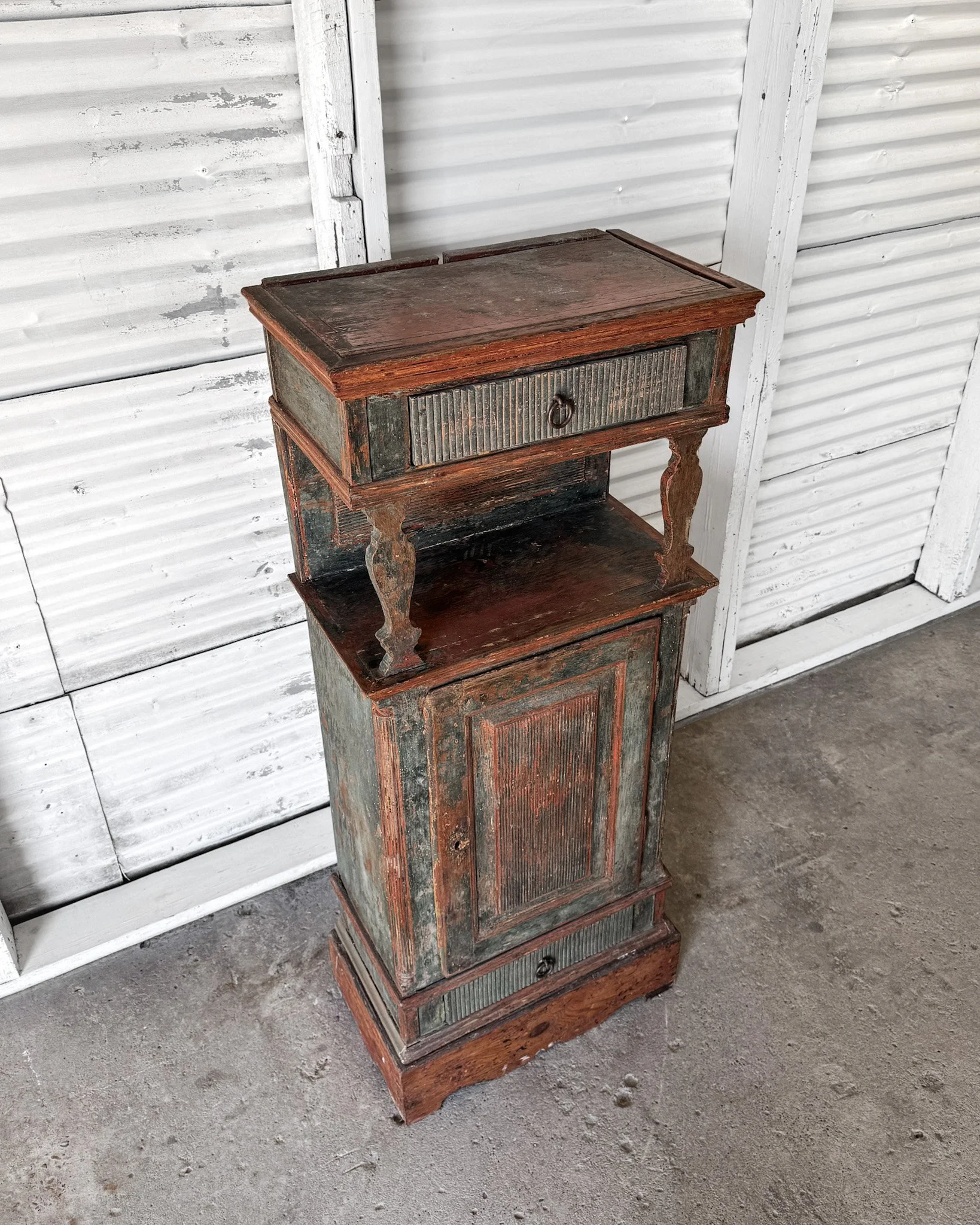 18th Century Swedish Rococo Tobacco Cabinet