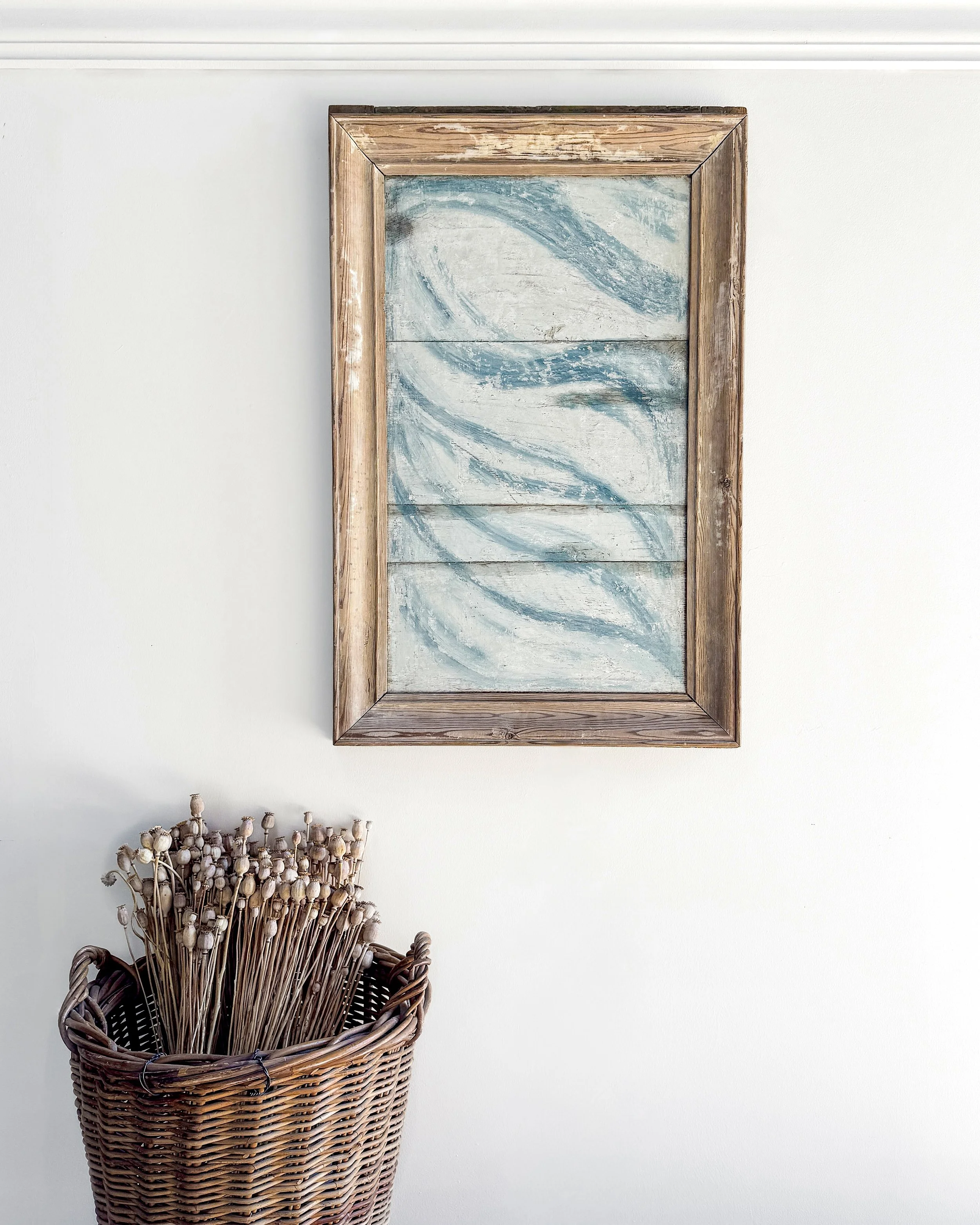 Framed Wall Panel with Dragged Paint - 1.jpg