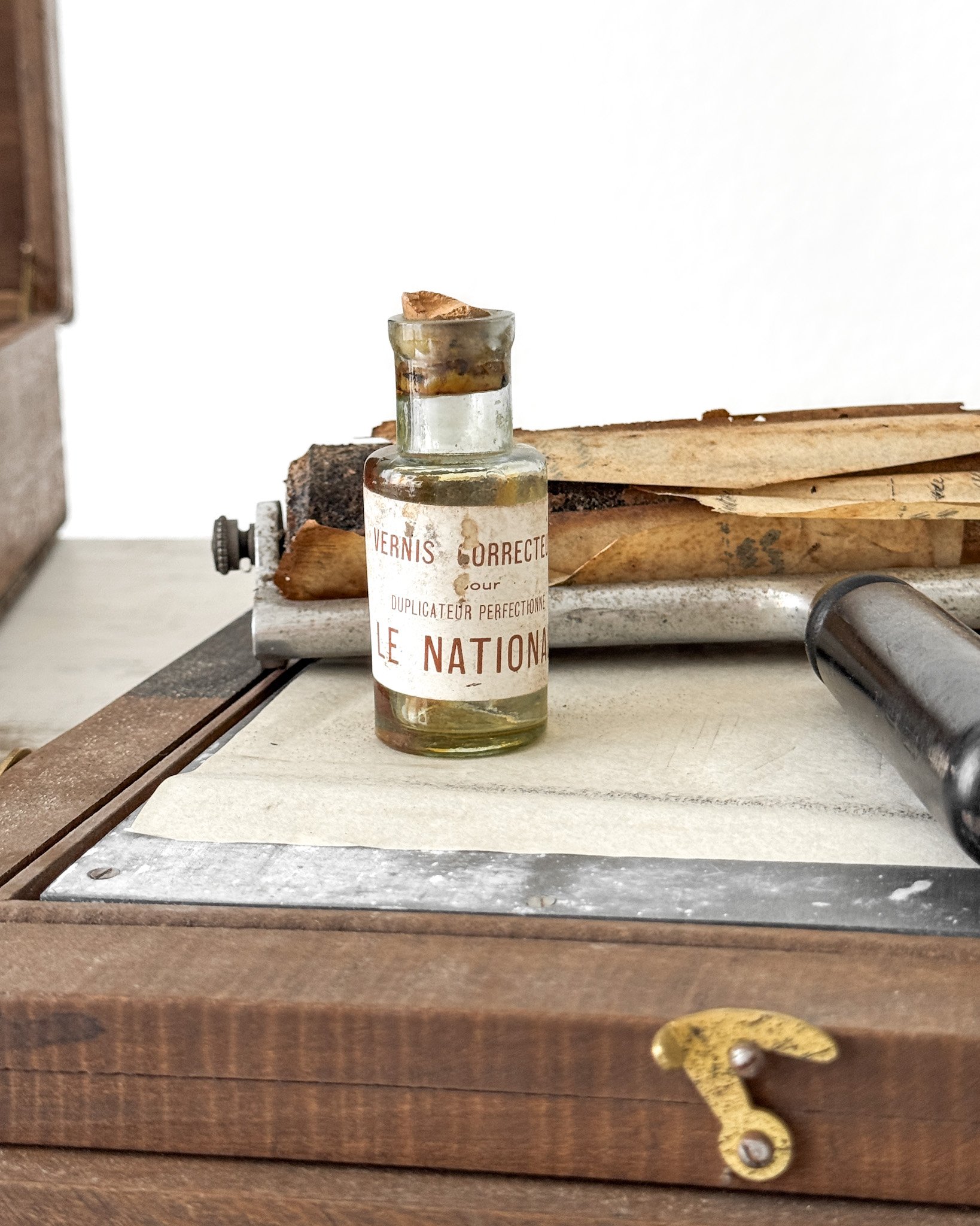 19th Century French Stencil Duplicator