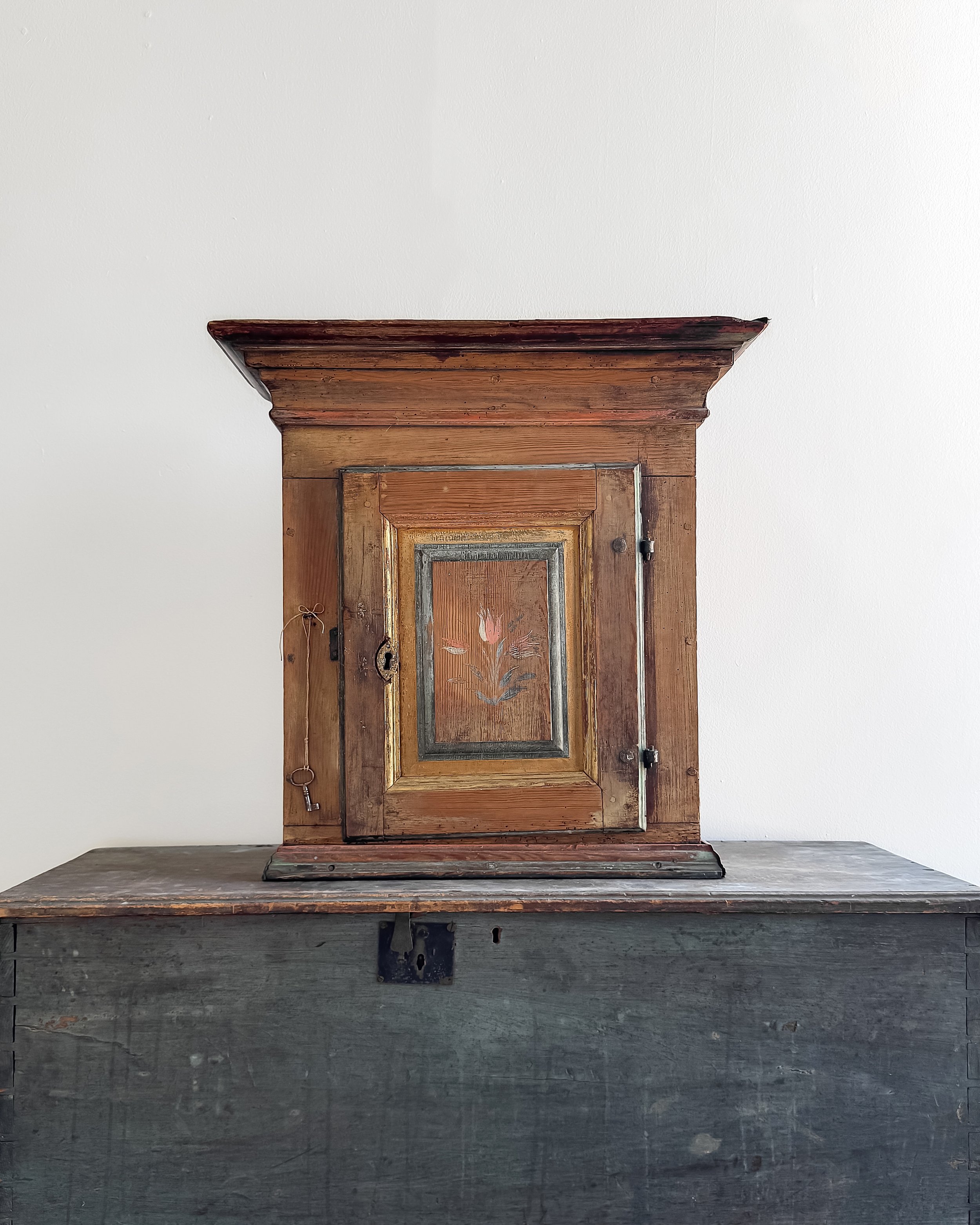 Early 19th Century Swedish Wall Cupboard