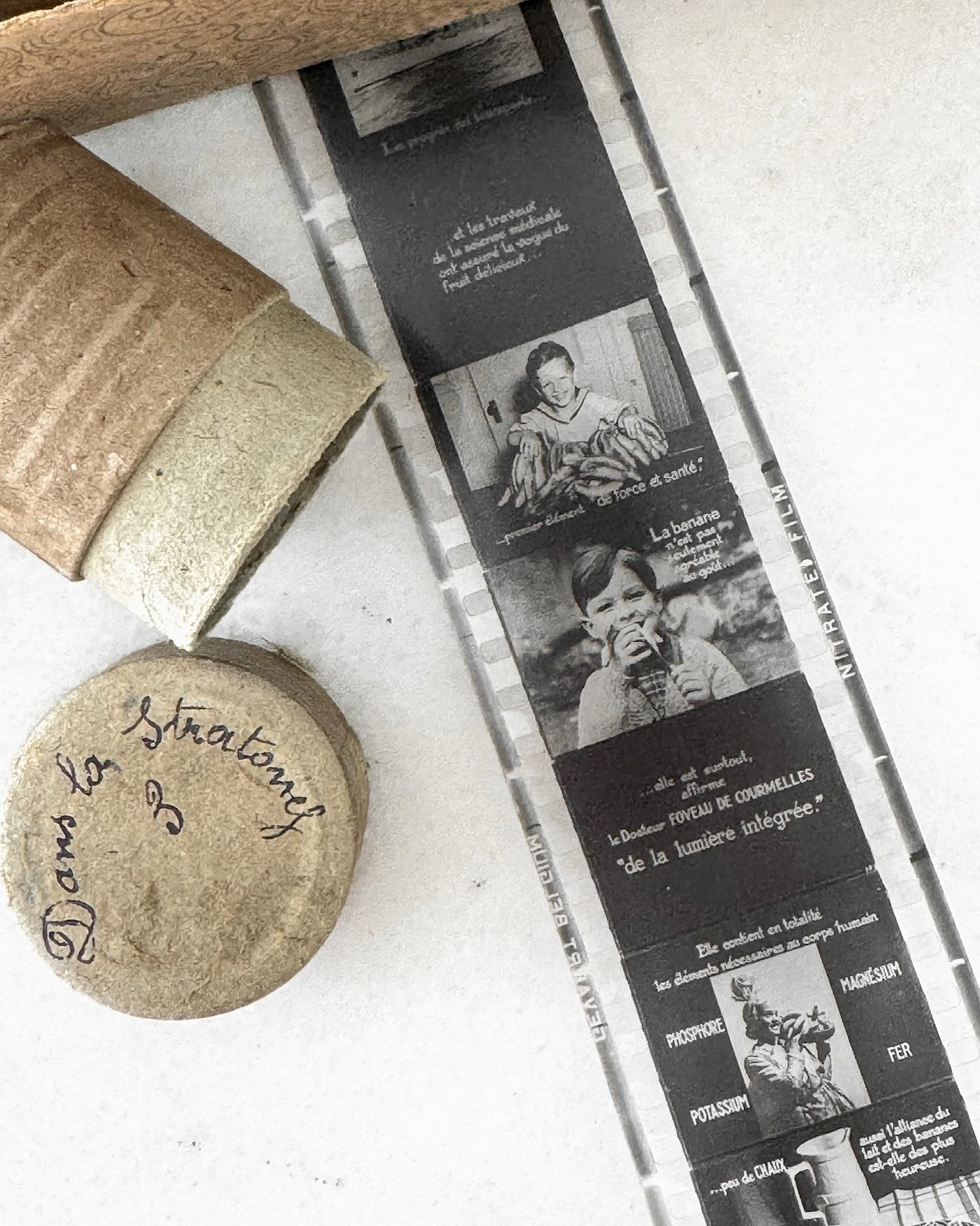 Interwar French Educational Celluloid Film Reels