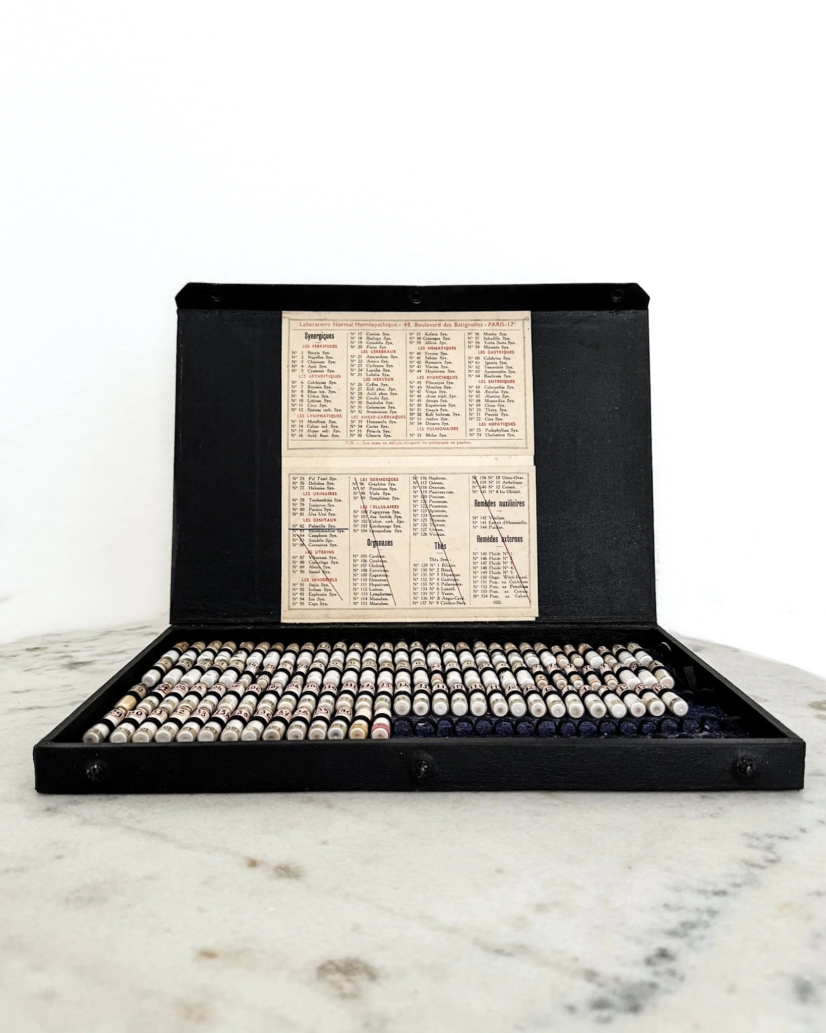 Antique French Homeopathic Set