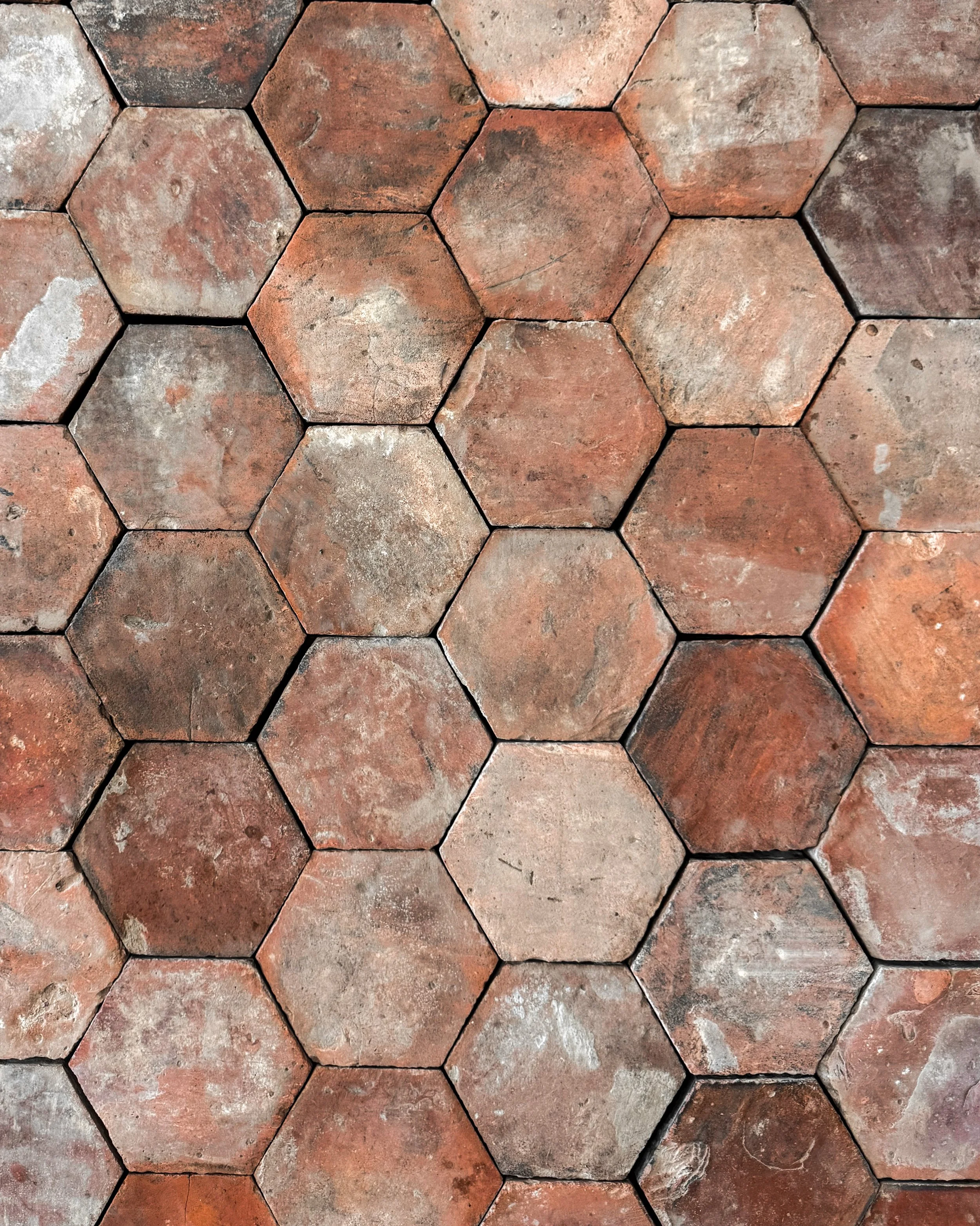 Antique Reclaimed French Terracotta Tiles
