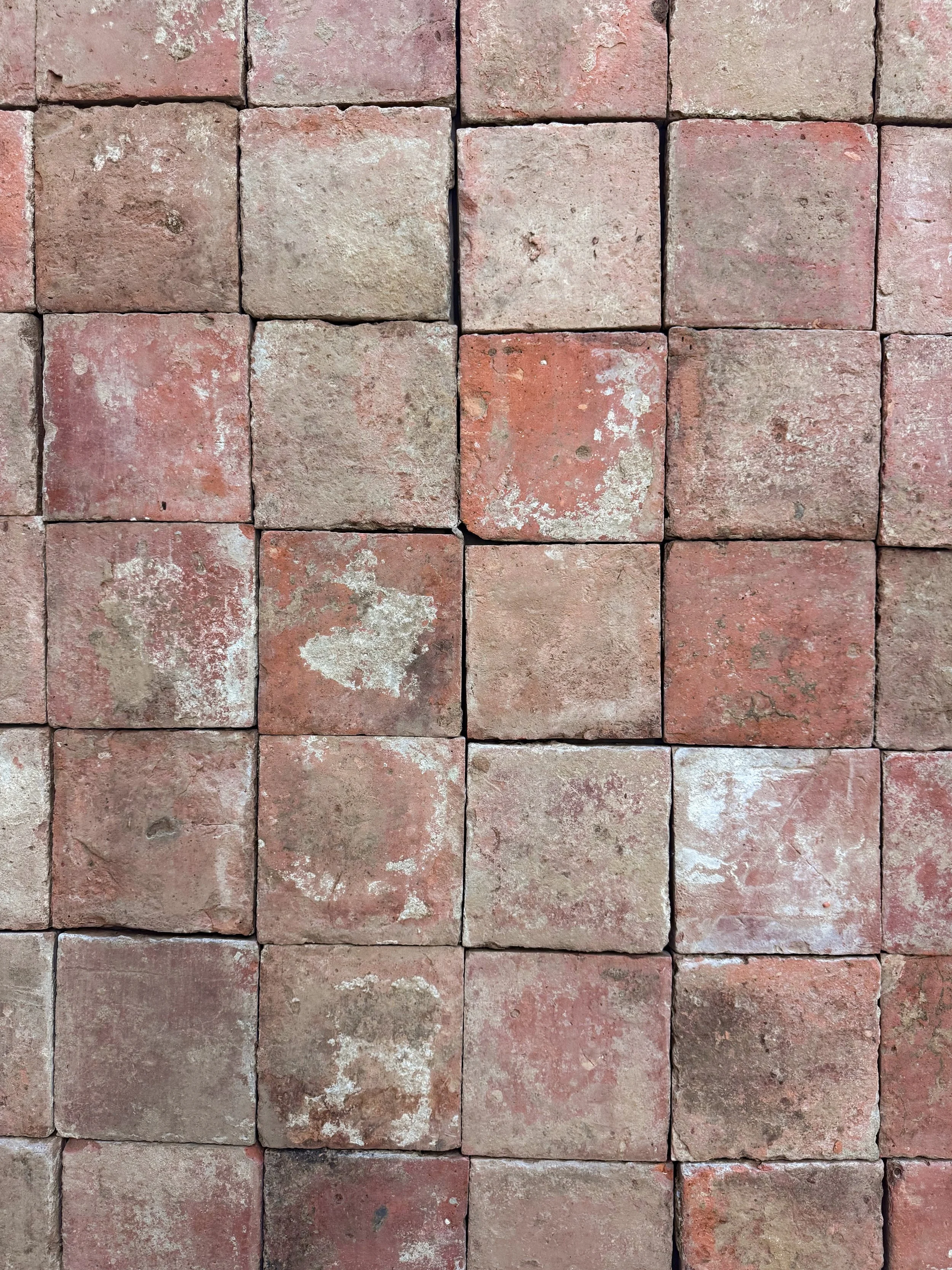 Reclaimed French Terracotta Tiles, 182 SF