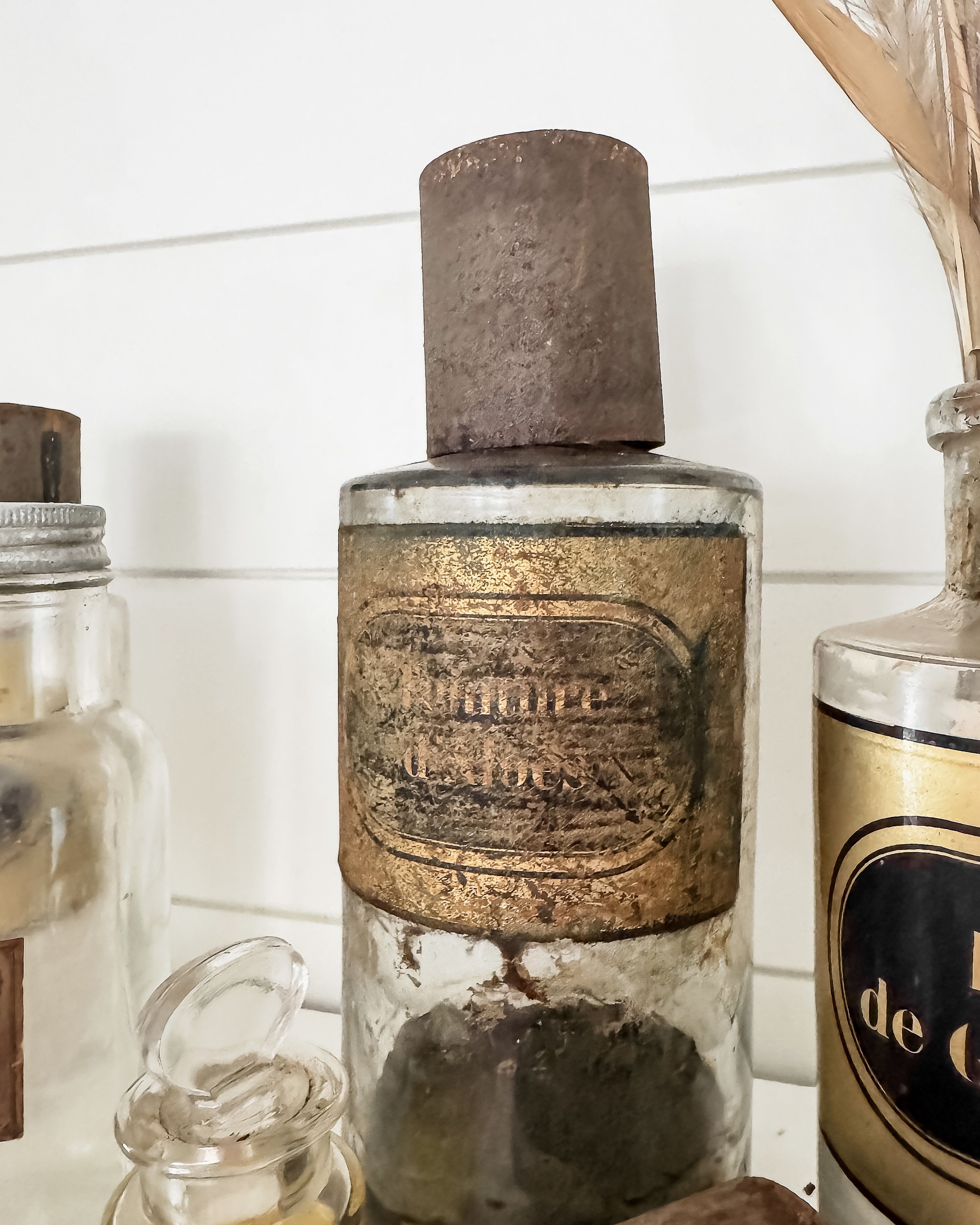 Antique French Apothecary Bottles