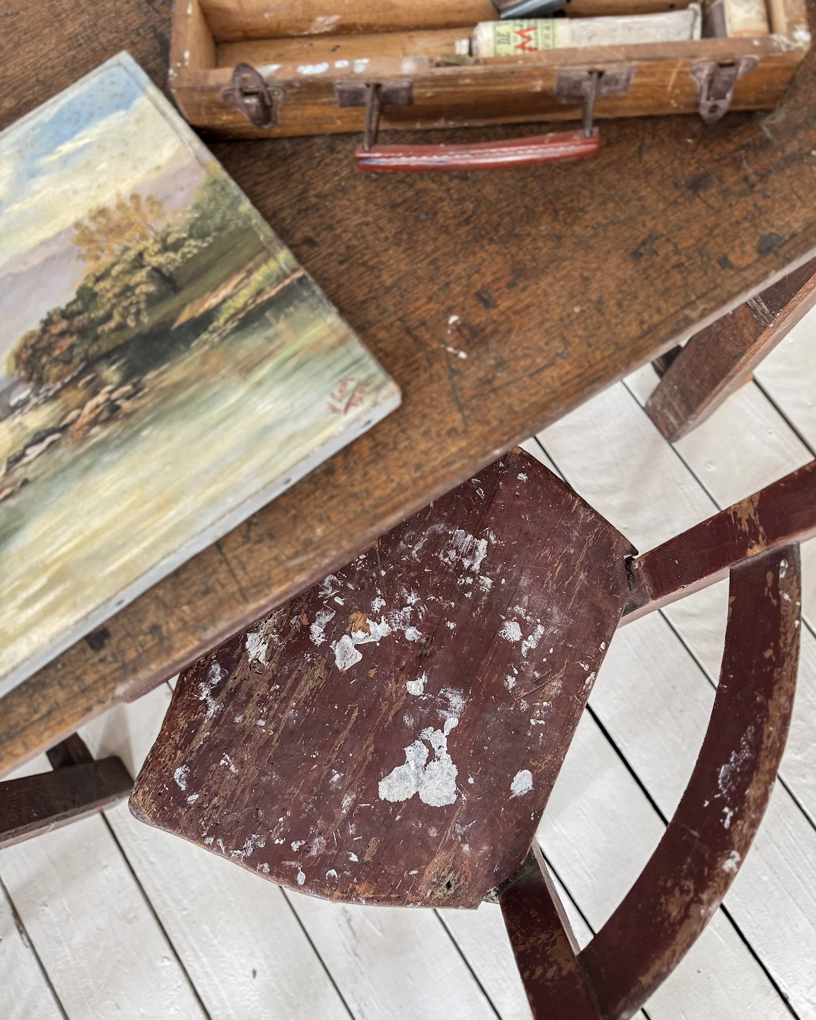 Antique Wooden French Chair