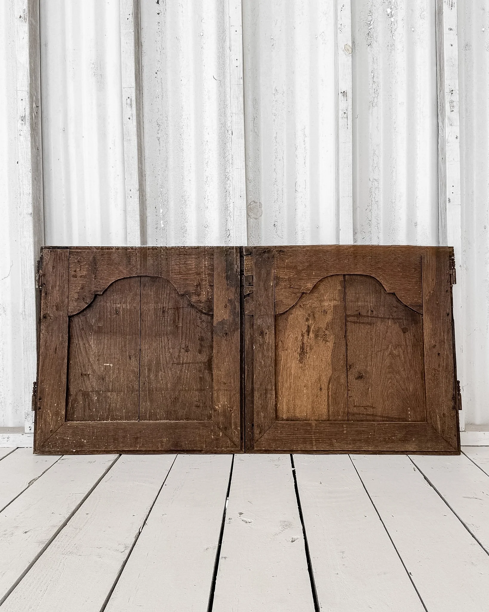 Reclaimed Antique French Oak Cupboard Doors