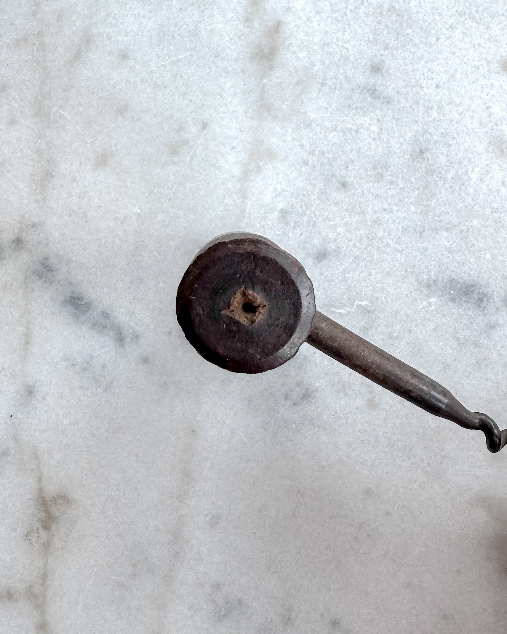 Victorian Wooden-Handled Corkscrew