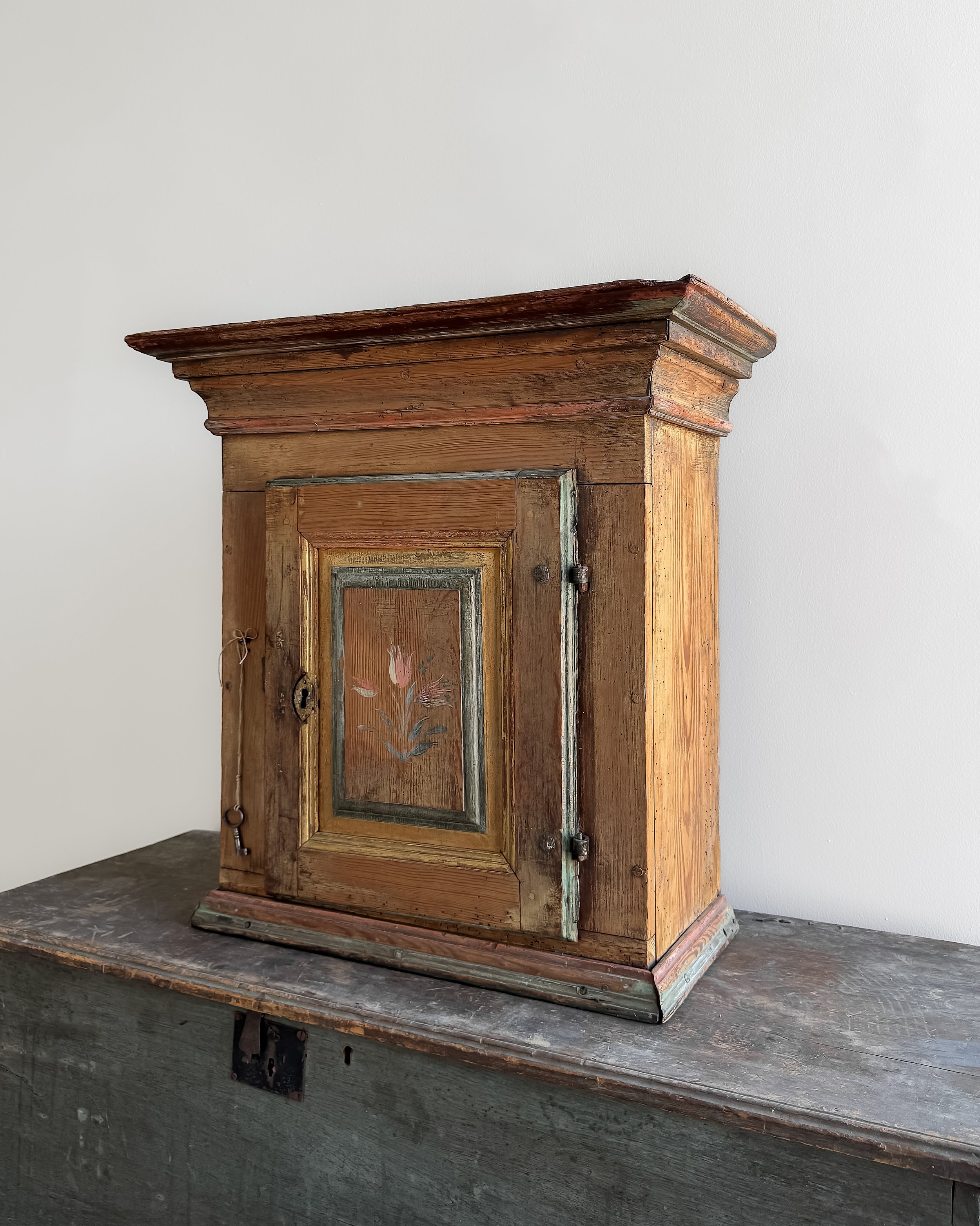 Early 19th Century Swedish Wall Cupboard