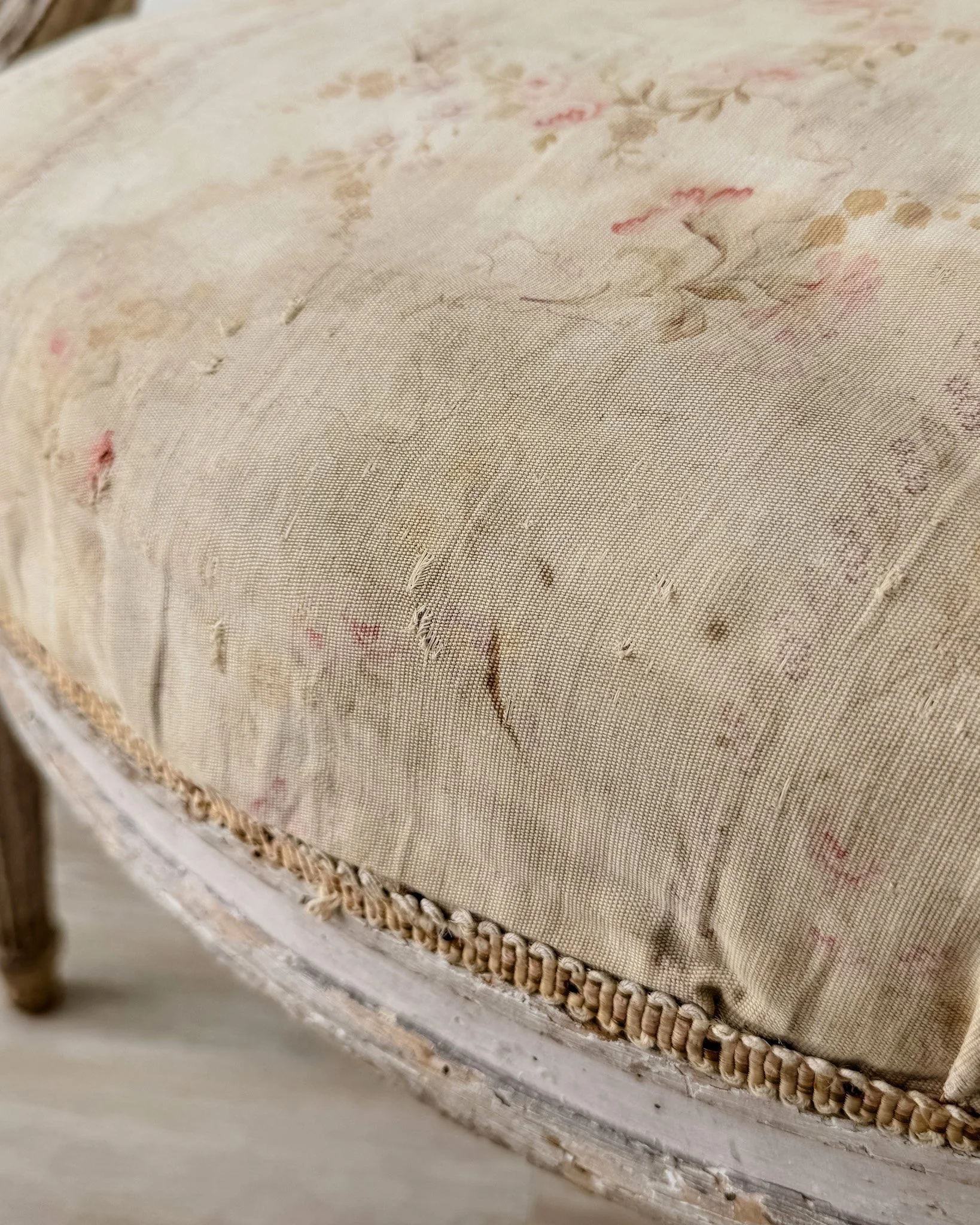 19th-Century French Louis XVI Style Fauteuil Armchairs