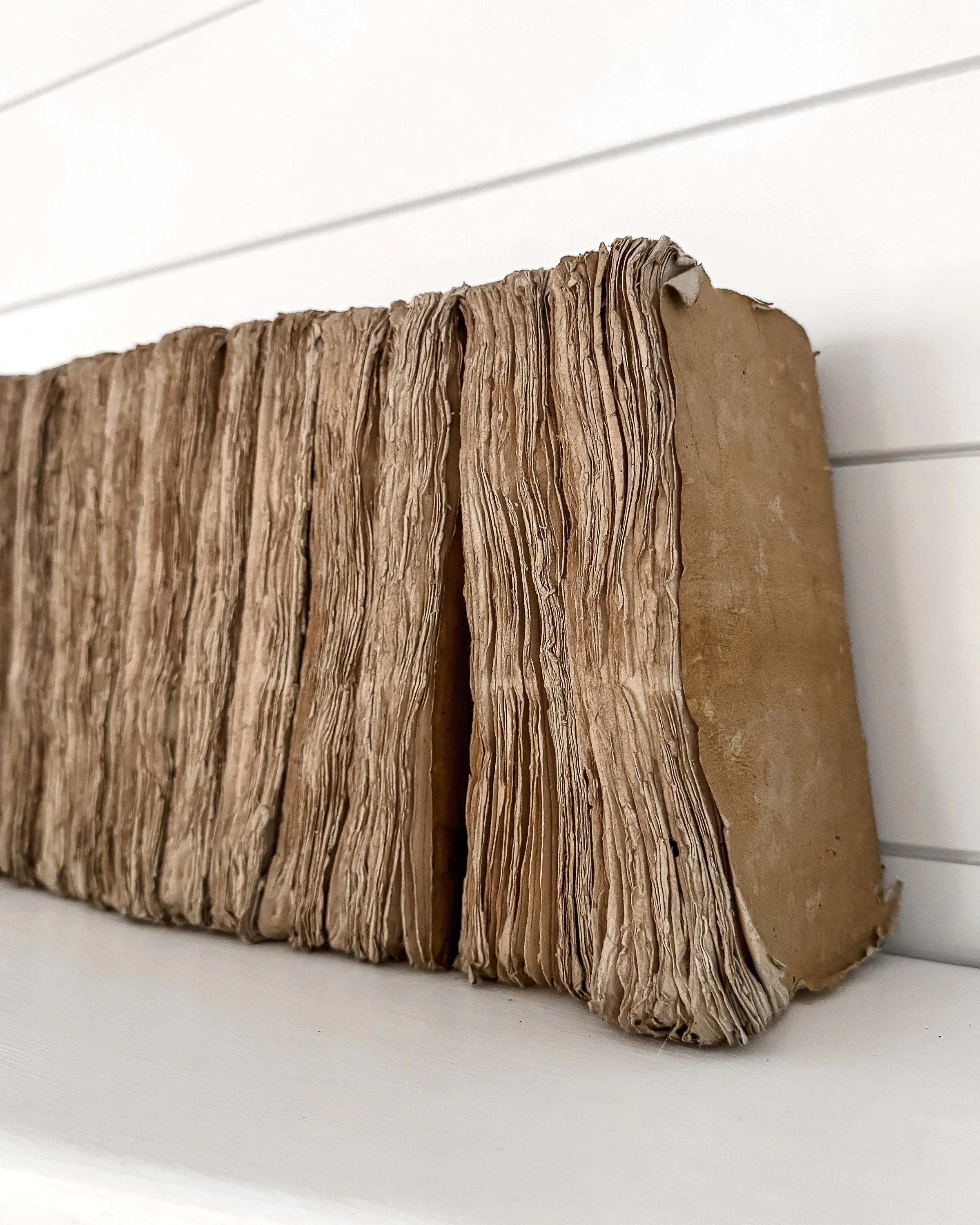 18th Century French Rag Paper Books
