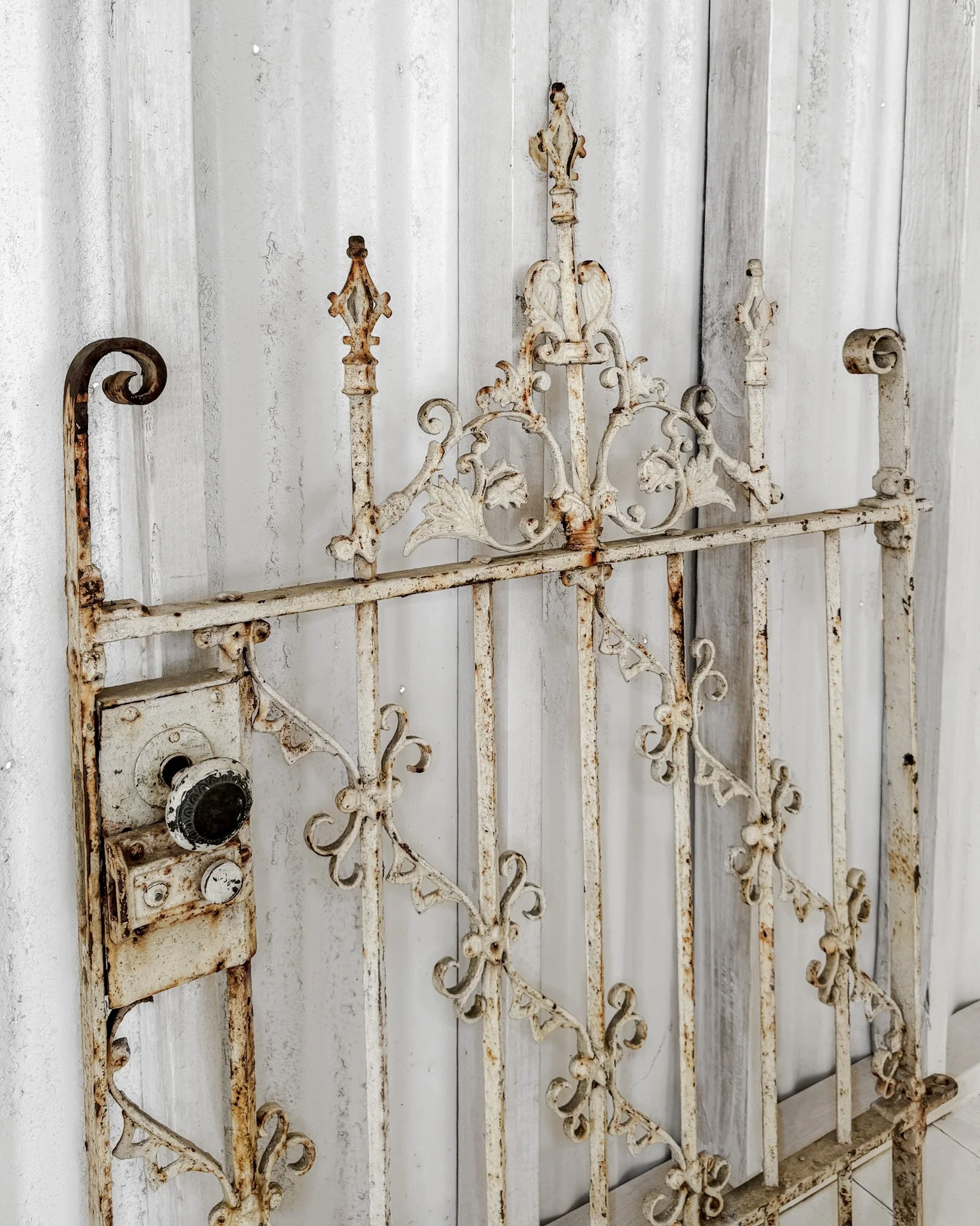 Decorative 19th Century Cast Iron Garden Gate