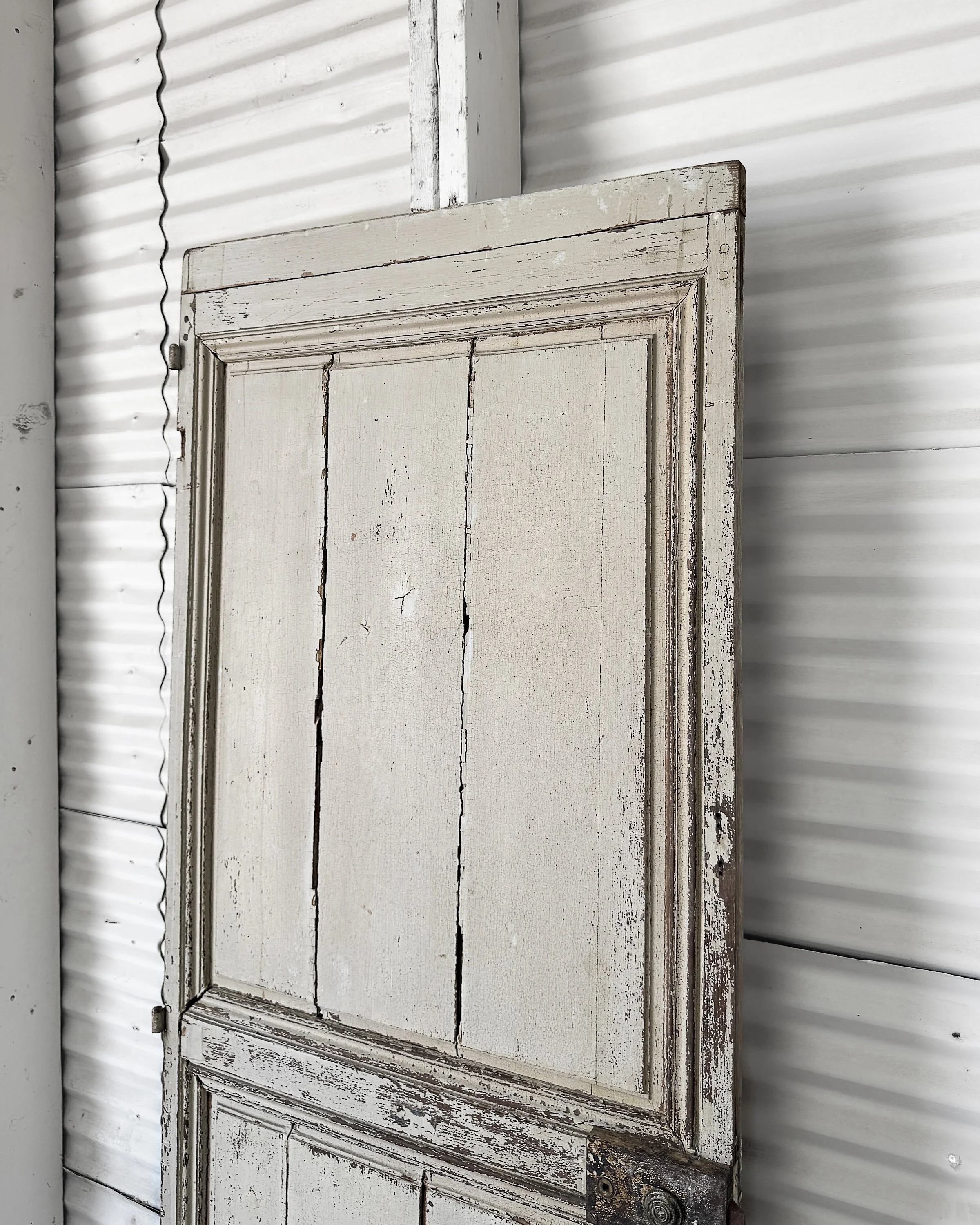 Salvaged Antique French Door