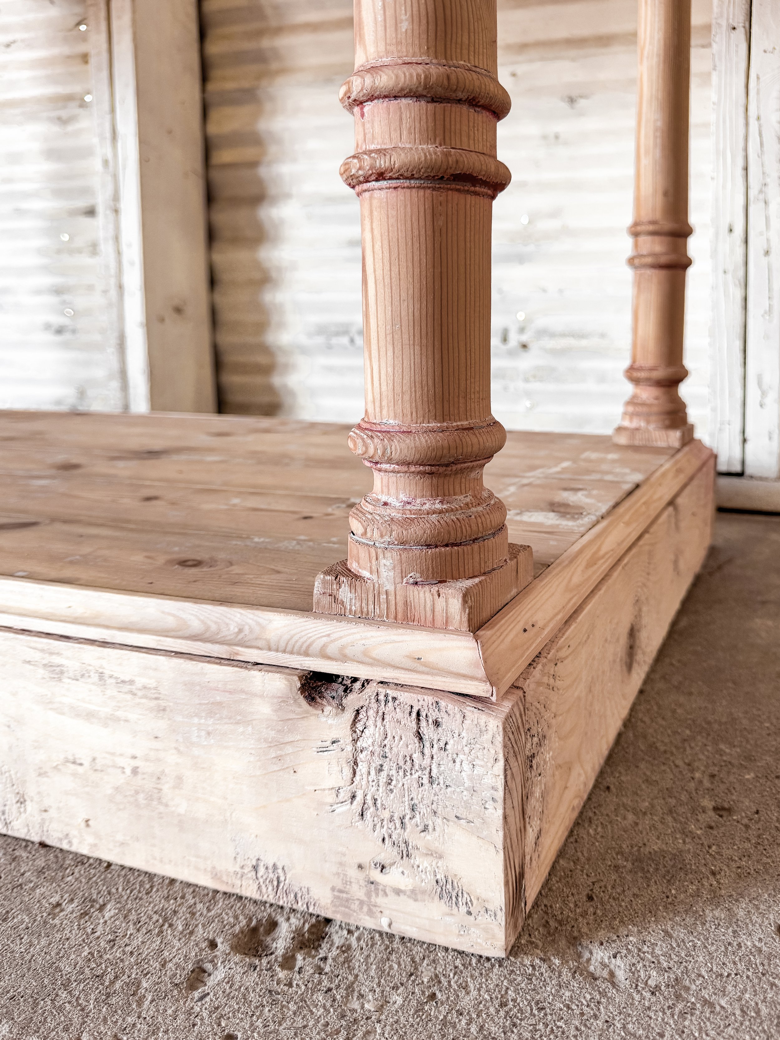 Antique French Drapers Table