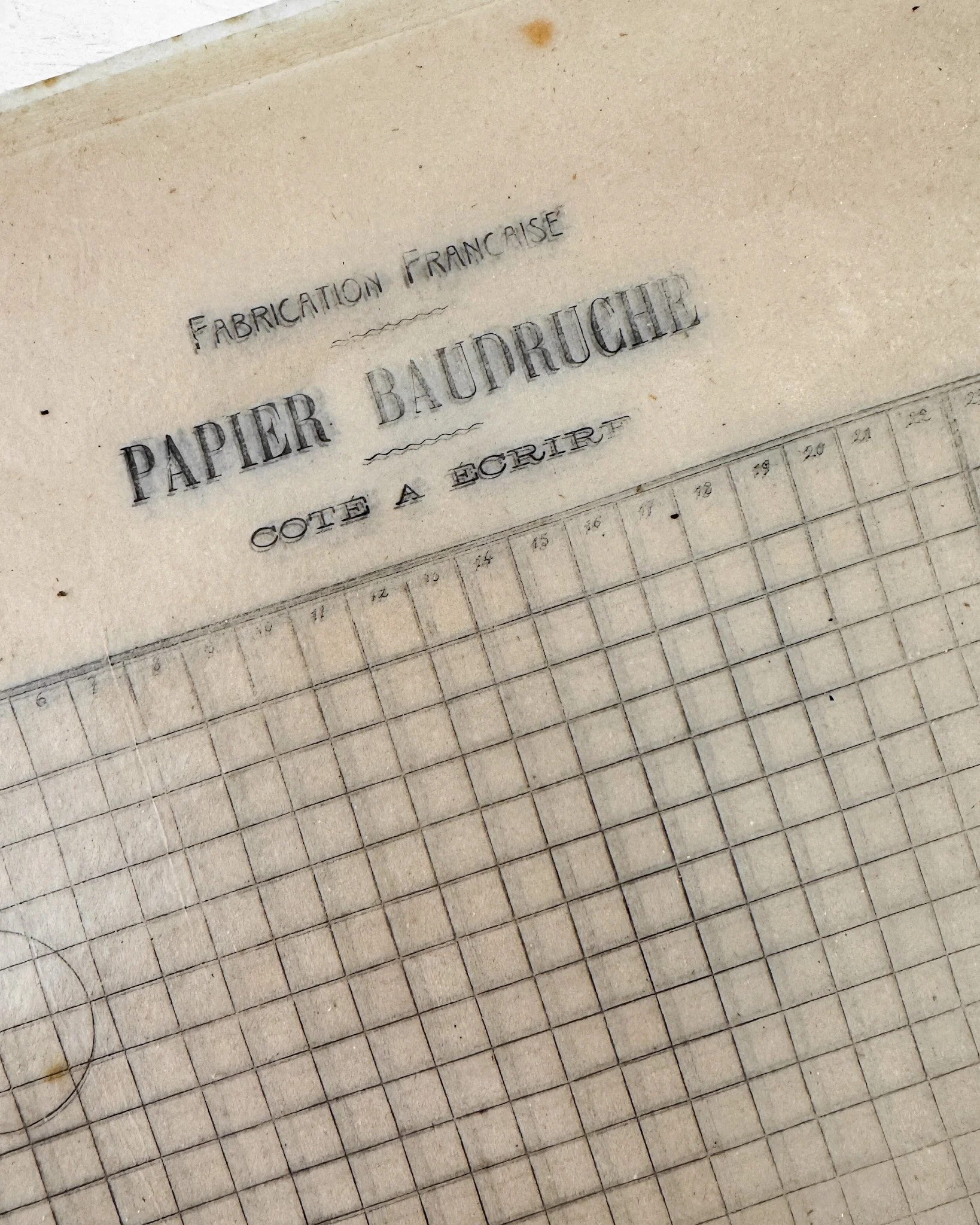 19th Century French Stencil Duplicator