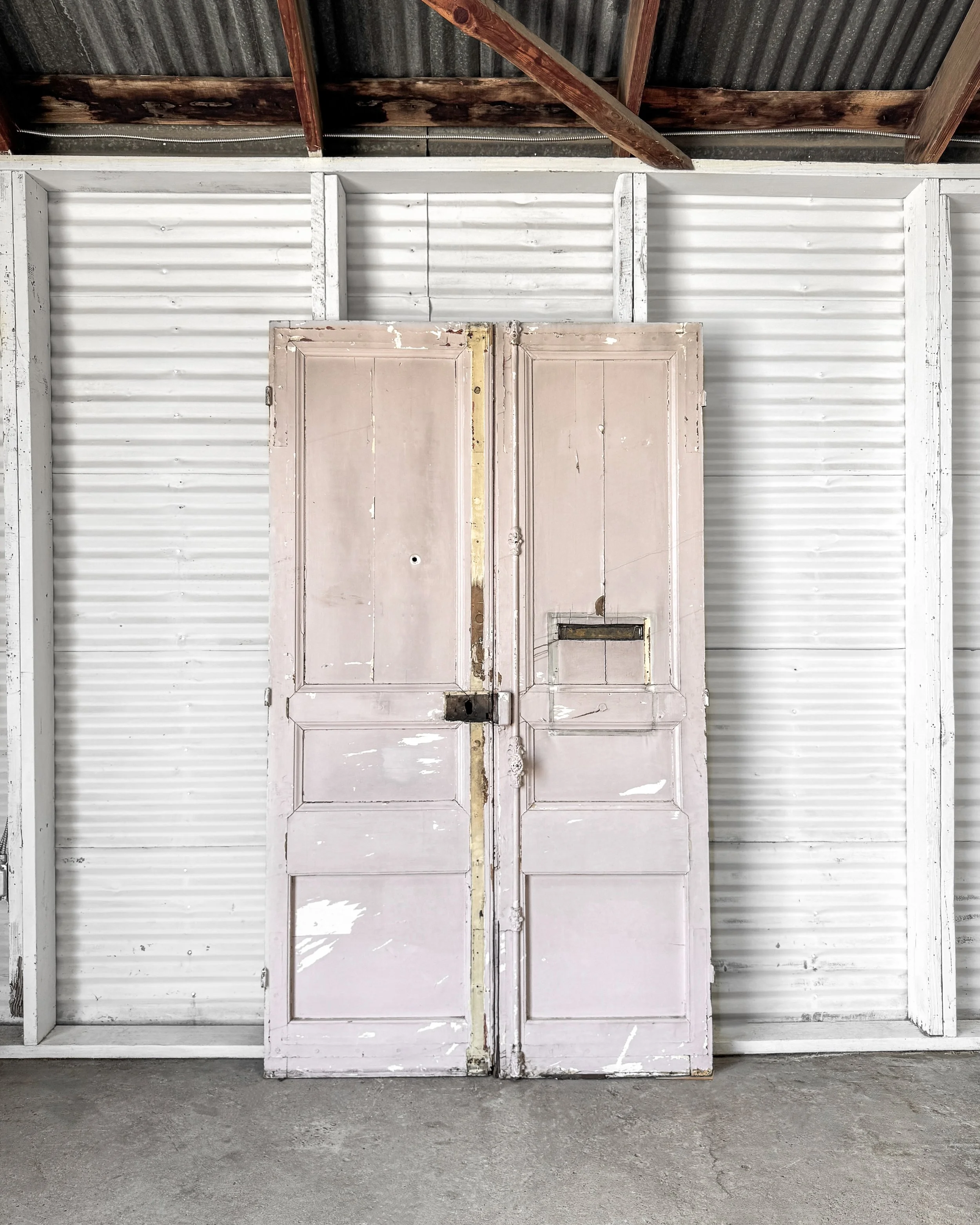 Salvaged 19th Century French Doors