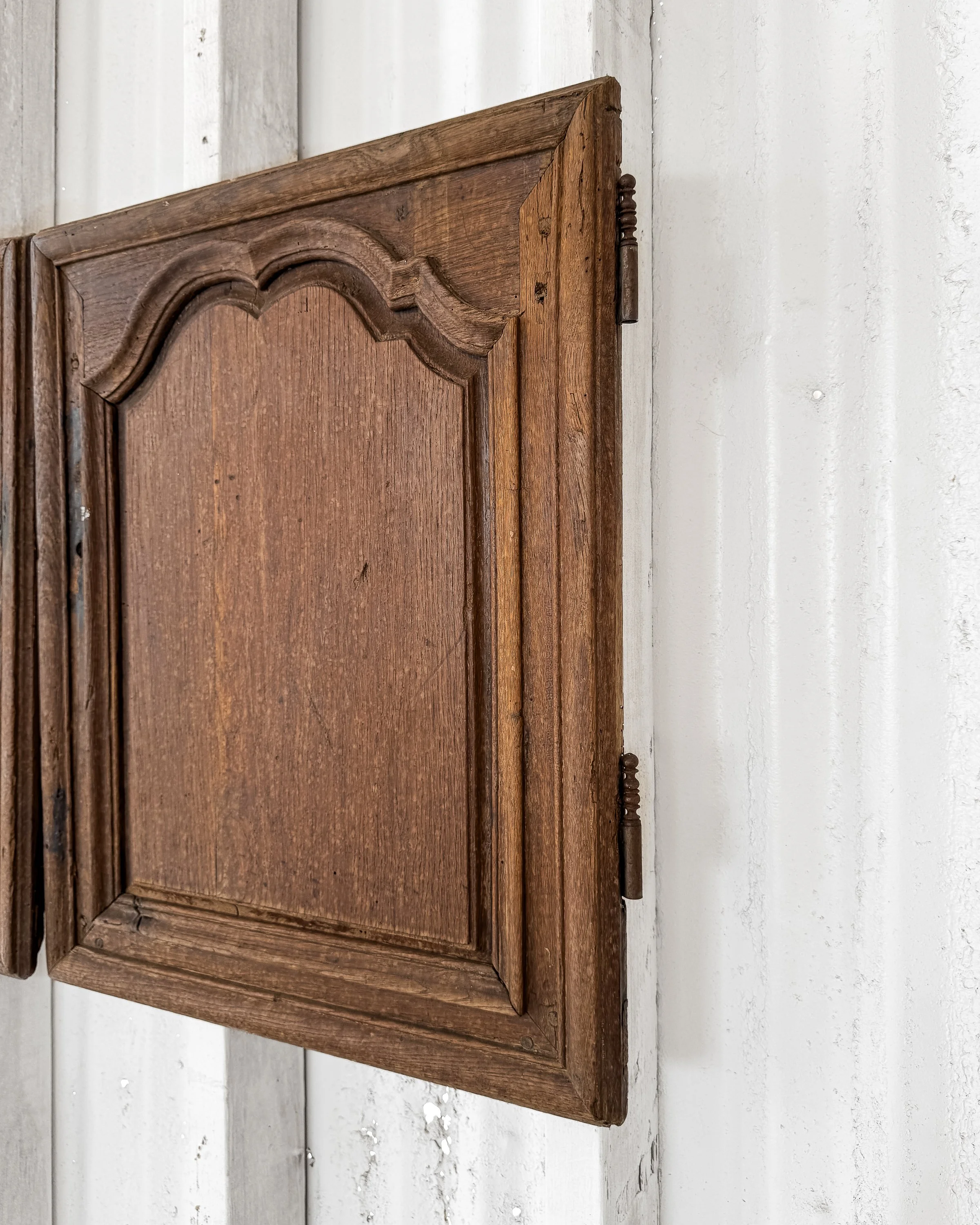 Salvaged Antique French Cupboard Doors