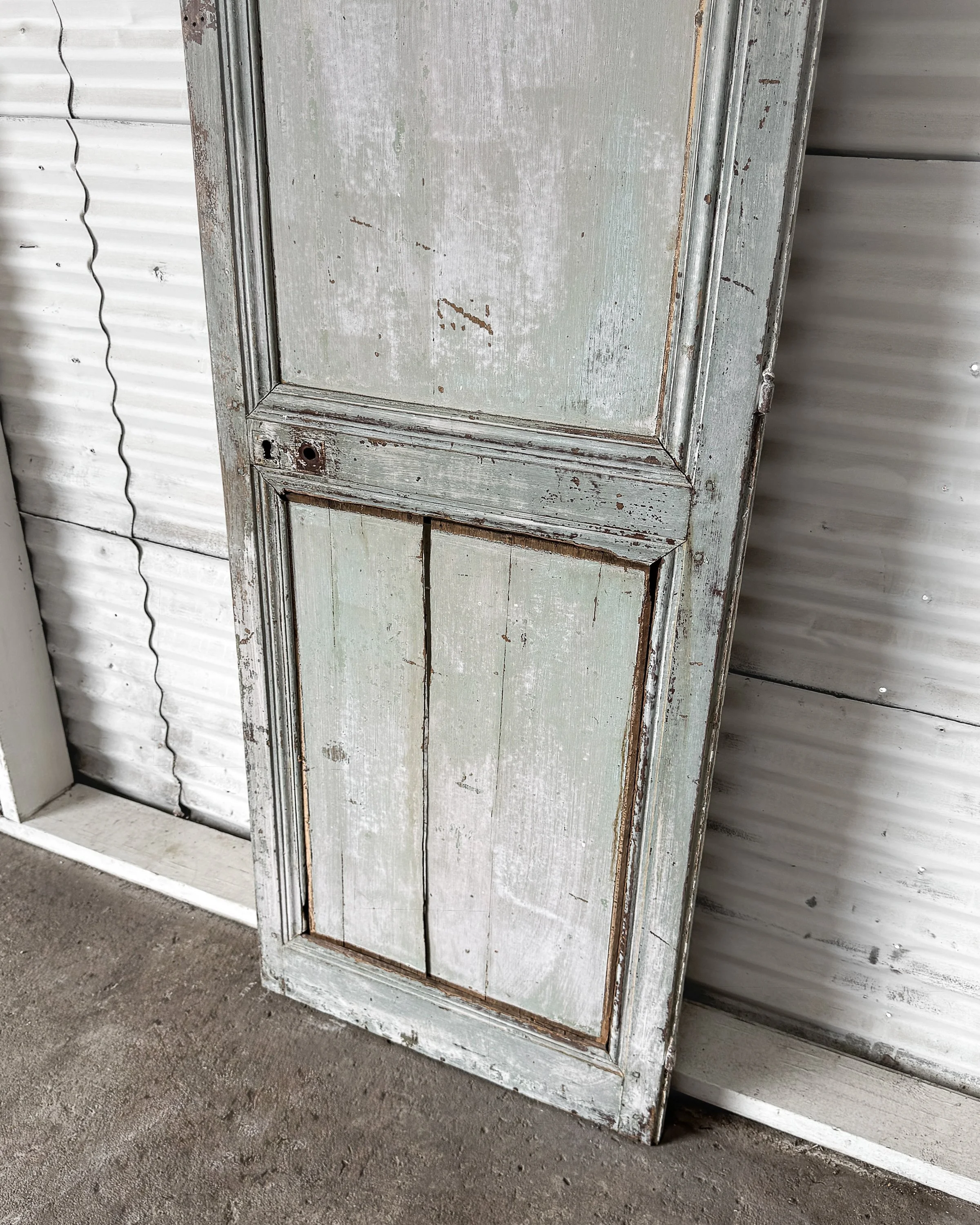 Salvaged Antique French Door