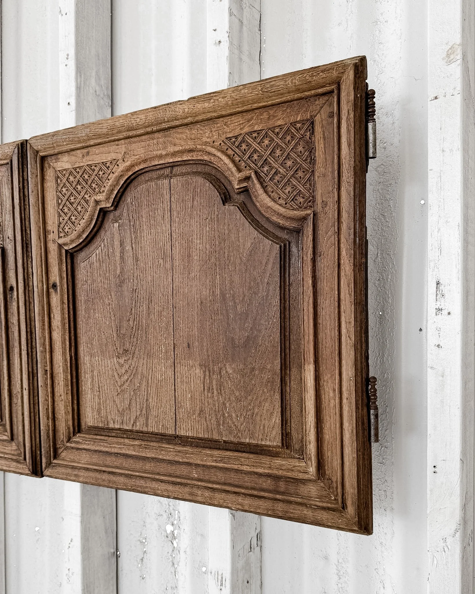 Reclaimed Antique French Oak Cupboard Doors
