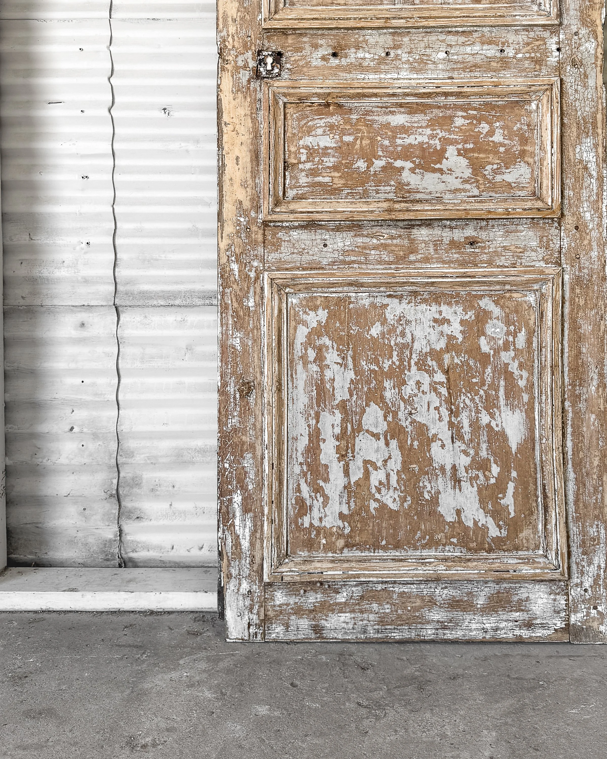 Salvaged Antique French Door