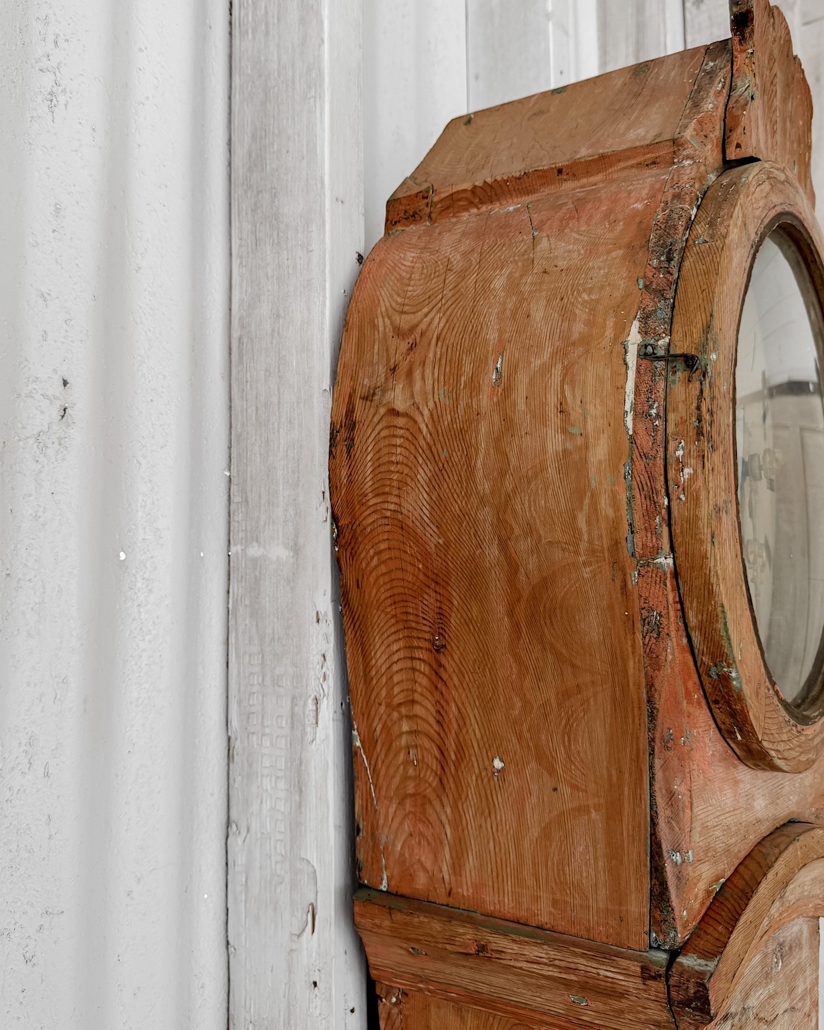 19th Century Swedish Mora Clock with Tall Crown