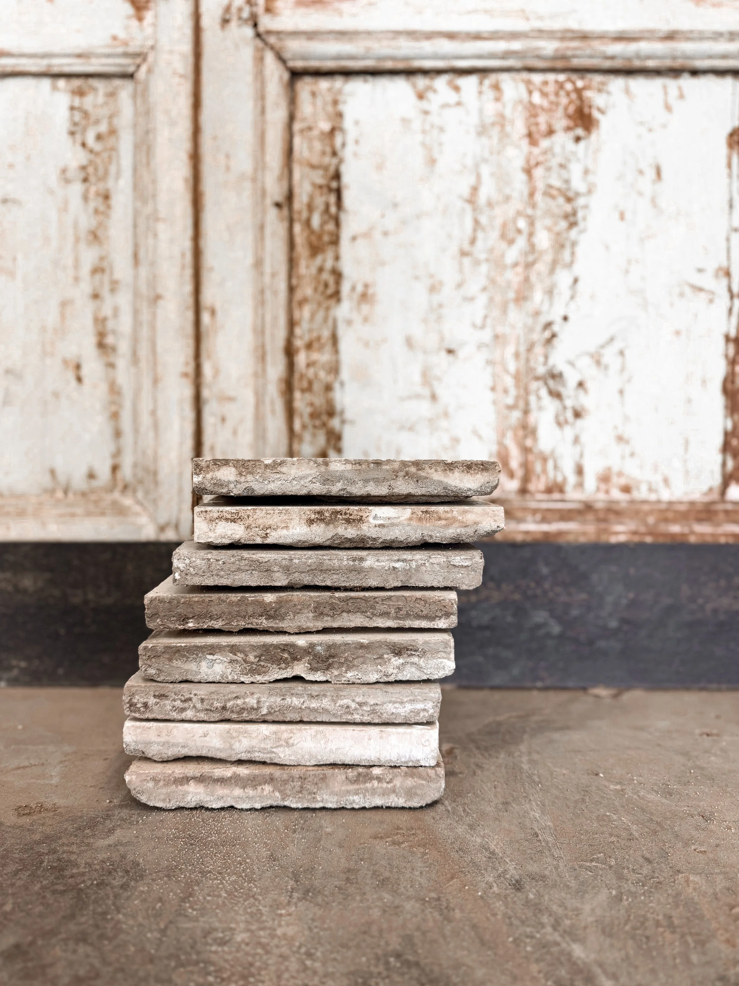 Reclaimed European Encaustic Cement Tiles