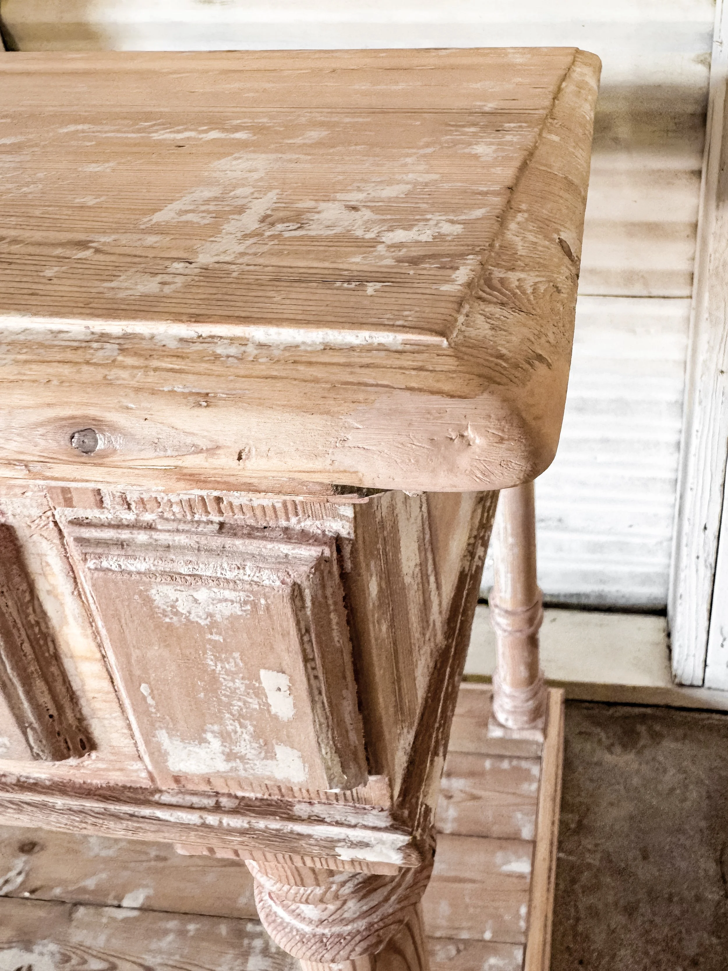 Antique French Drapers Table