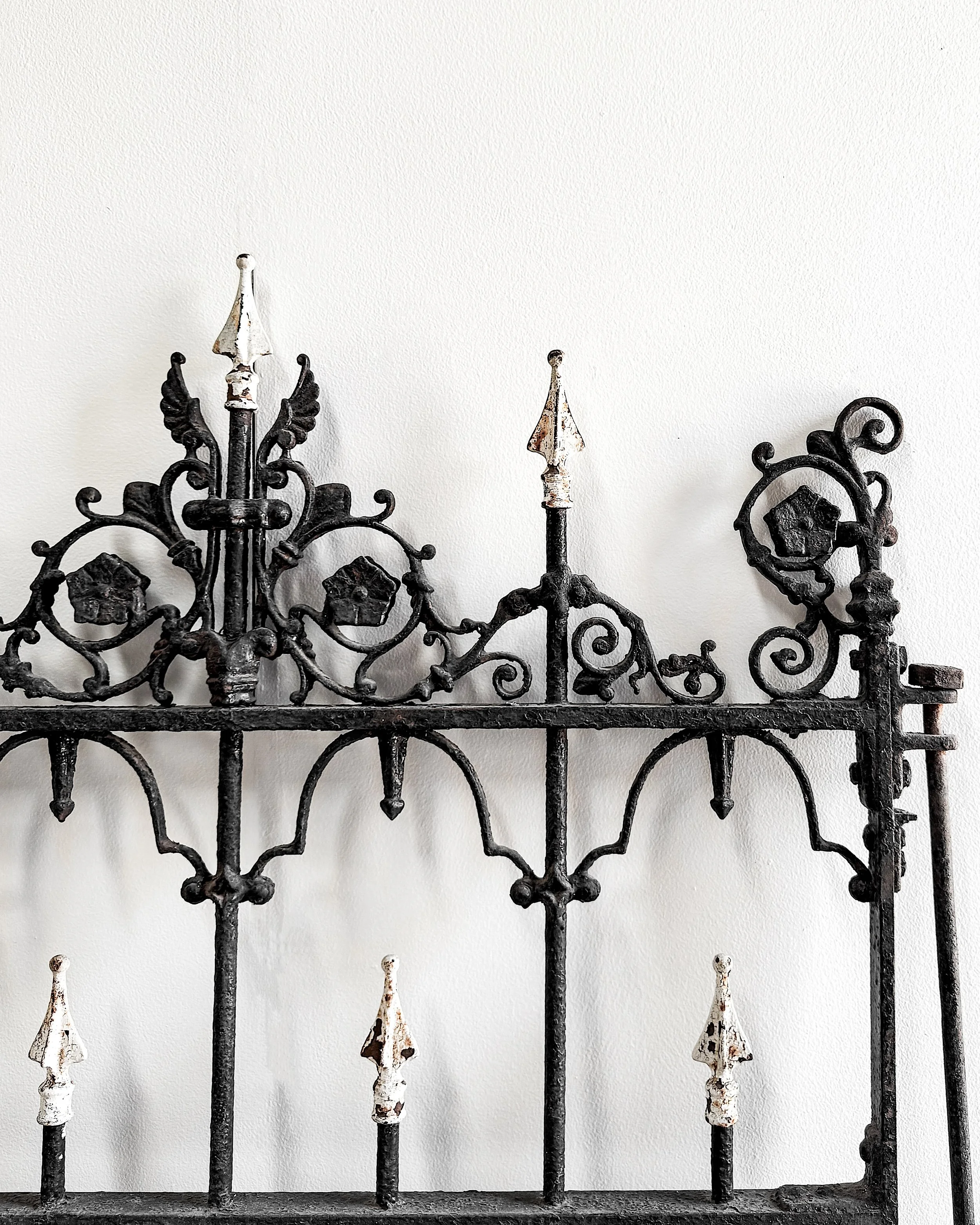 Decorative Cast Iron Victorian Garden Gate