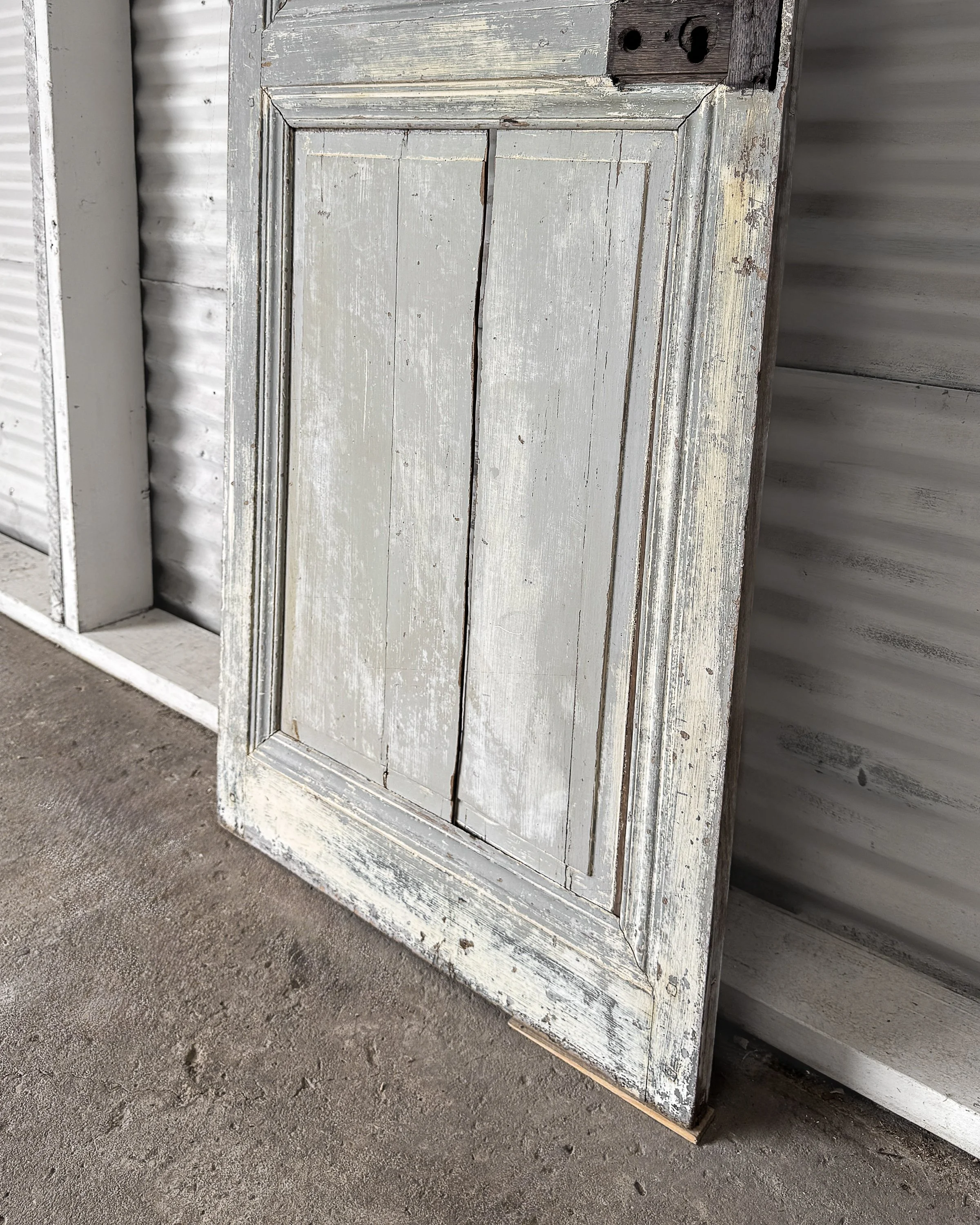 Salvaged Antique French Door