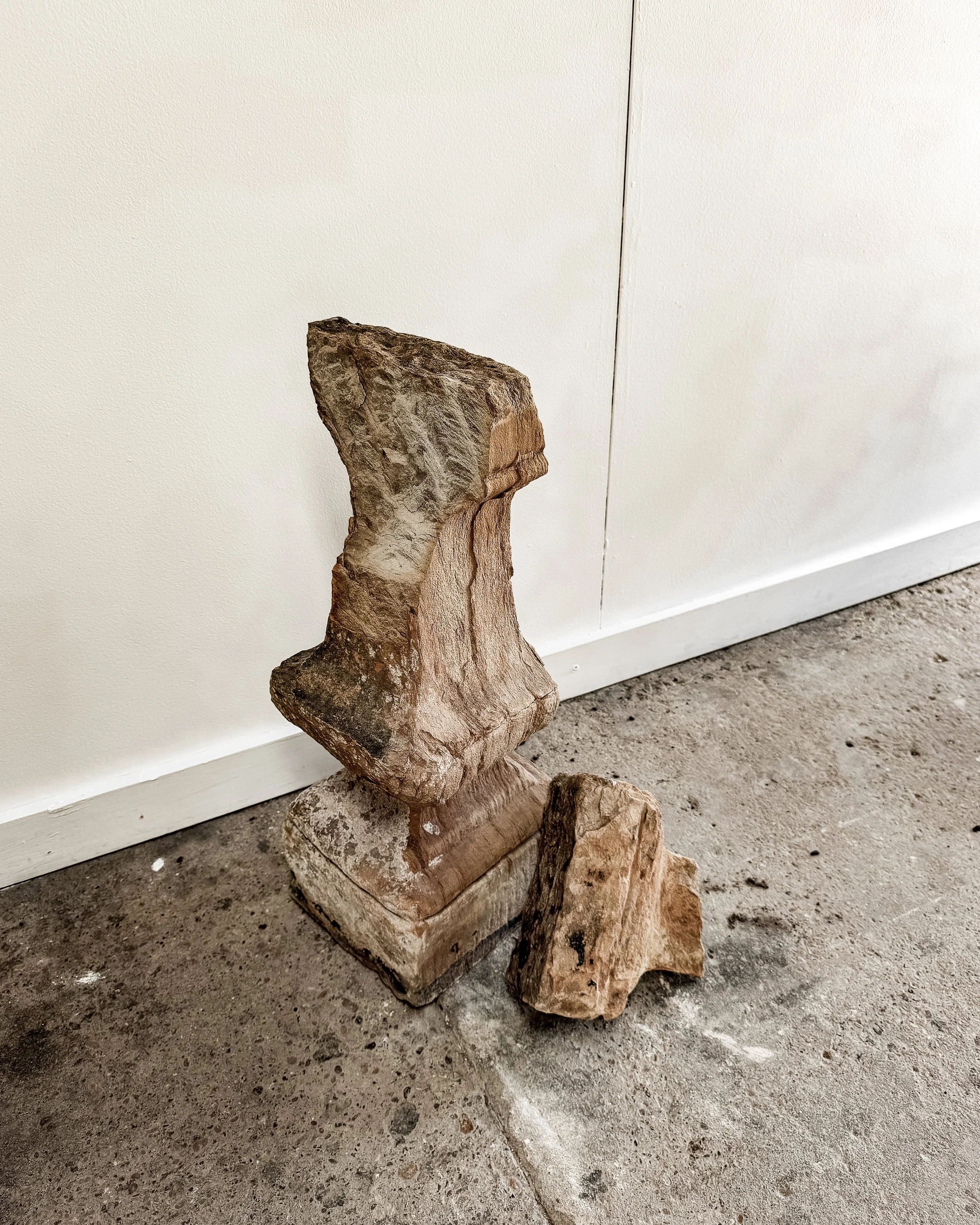 Hand-carved 18th Century Welsh Stone Balustrades
