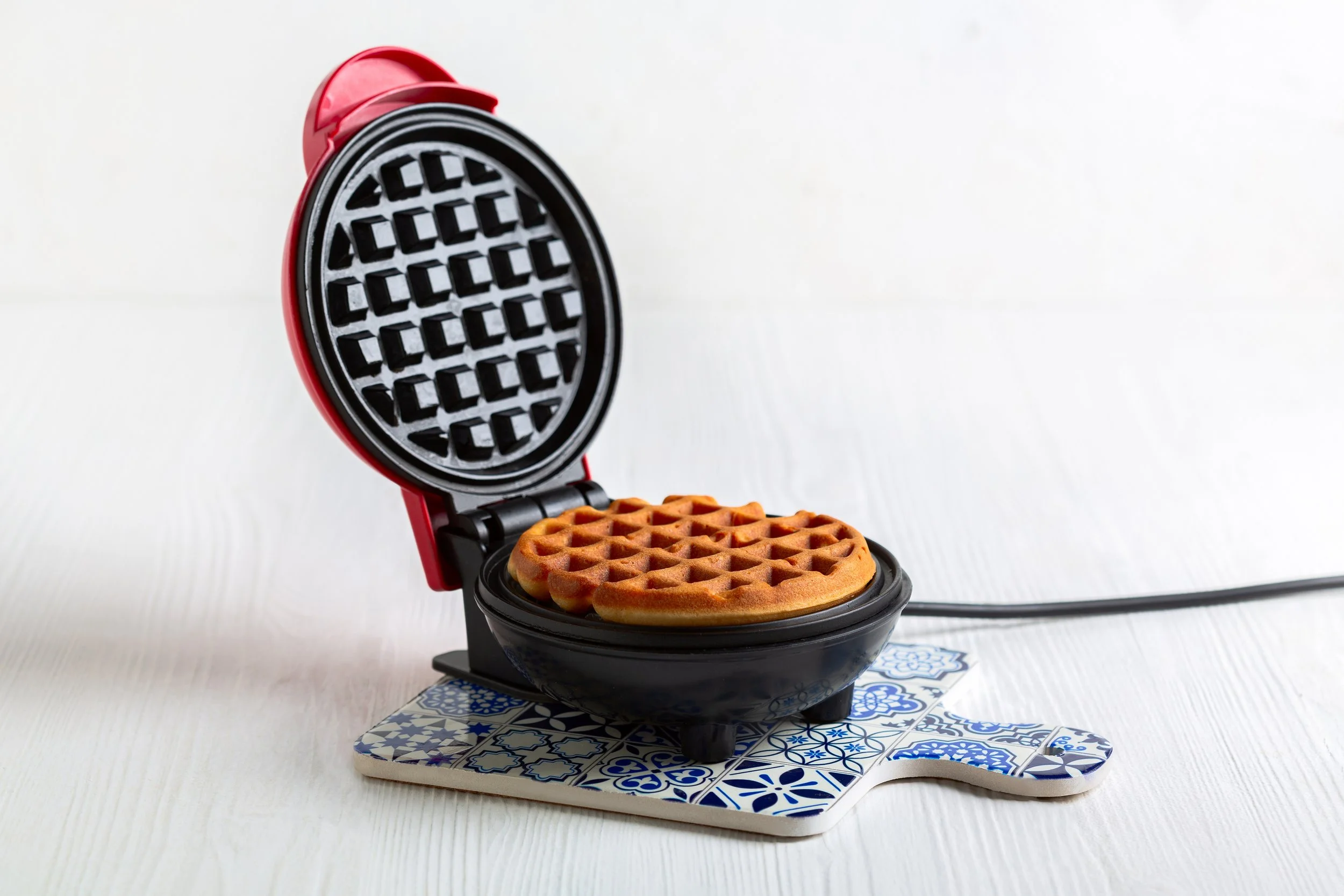 The Waffle Iron is Patented in the United States