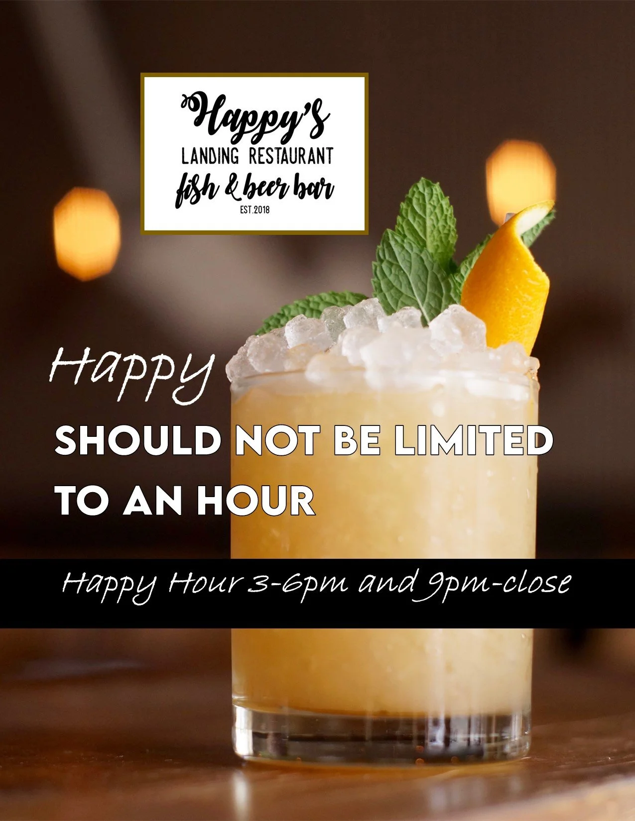 Specials — Happy's Landing Restaurant