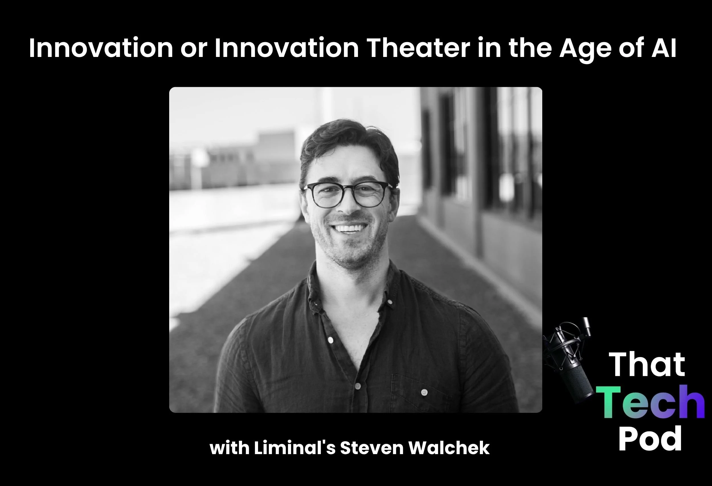 Episode 305 - Innovation or Innovation Theater in the Age of AI with Liminal's Steven Walchek
