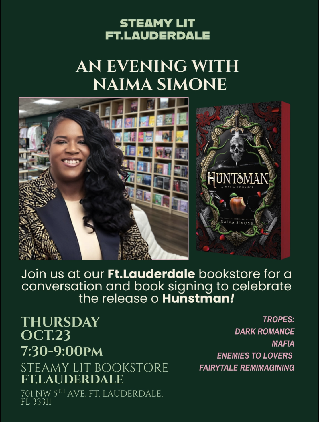 Naima Simone Book Signing + Convo