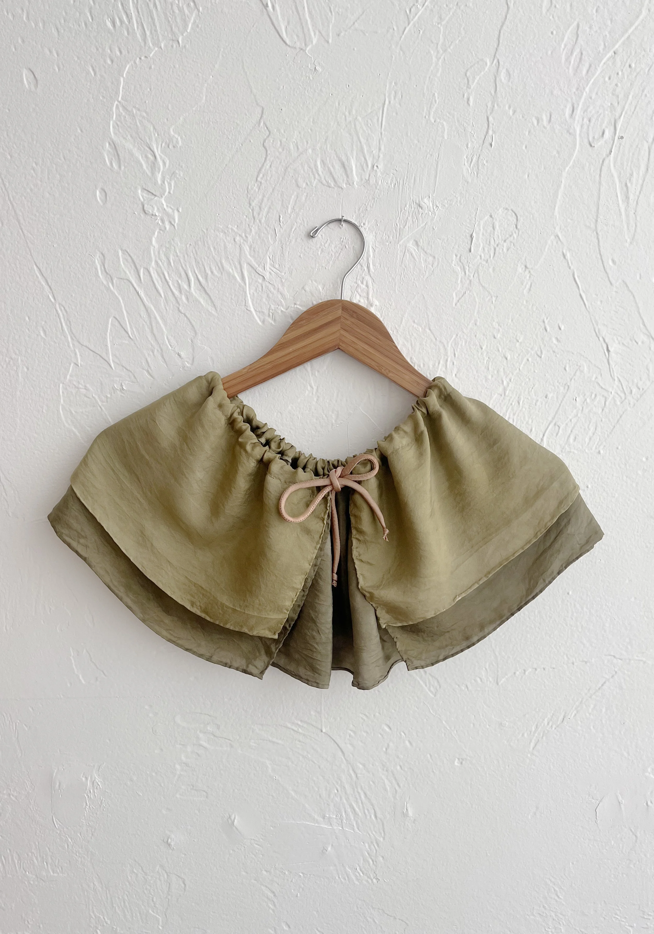 Layered Silk Collar