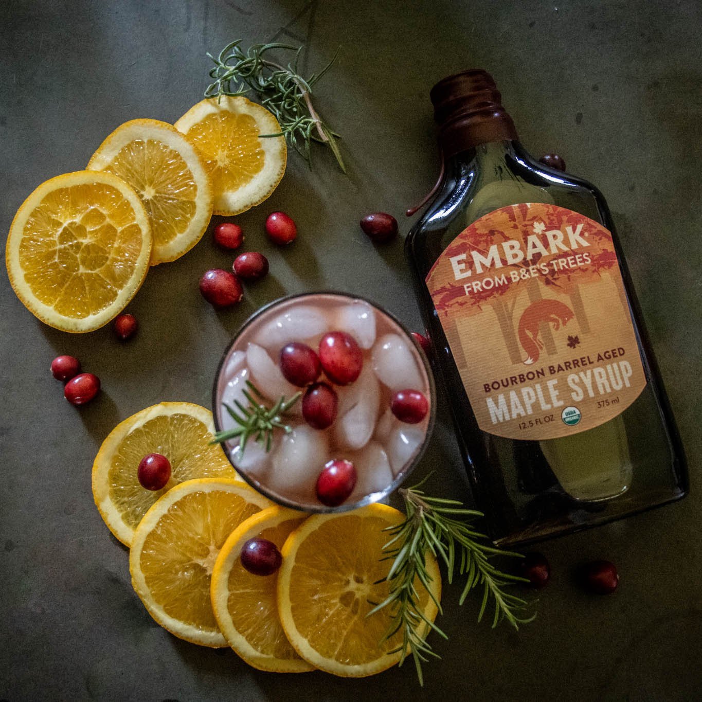 Cranberry Citrus Maple Bourbon 