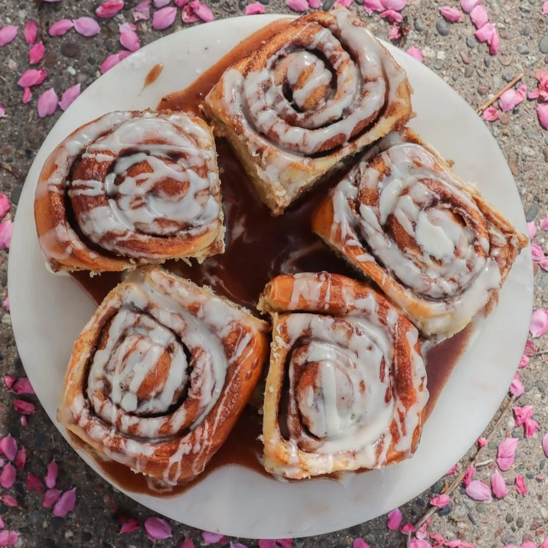 Bourbon Barrel Maple Cinnamon Rolls 