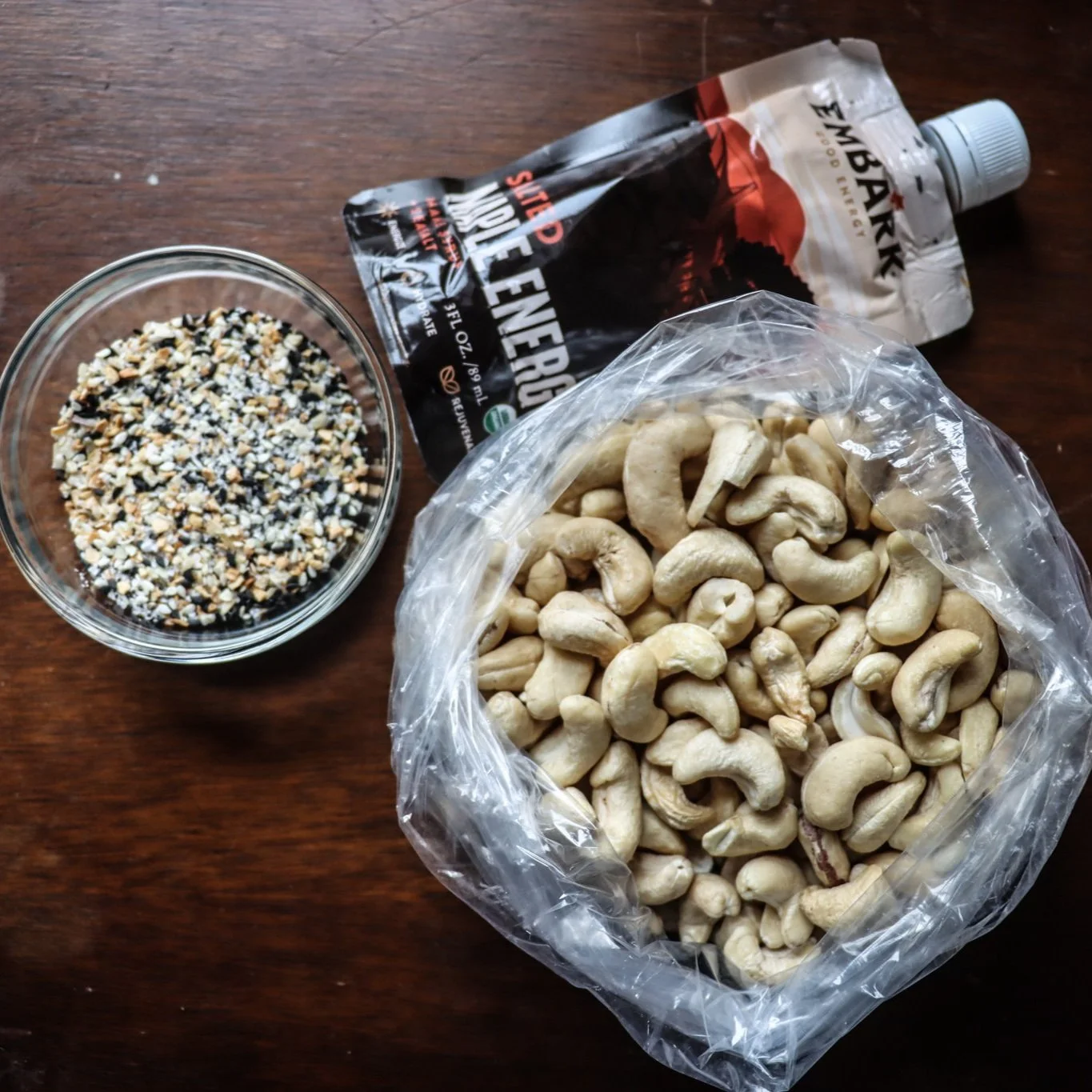 Salted Maple Everything Bagel Cashews